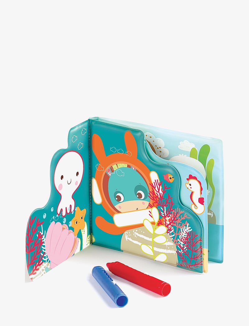Ludi - Bath Coloring Book - bath toys - multicolor - 0