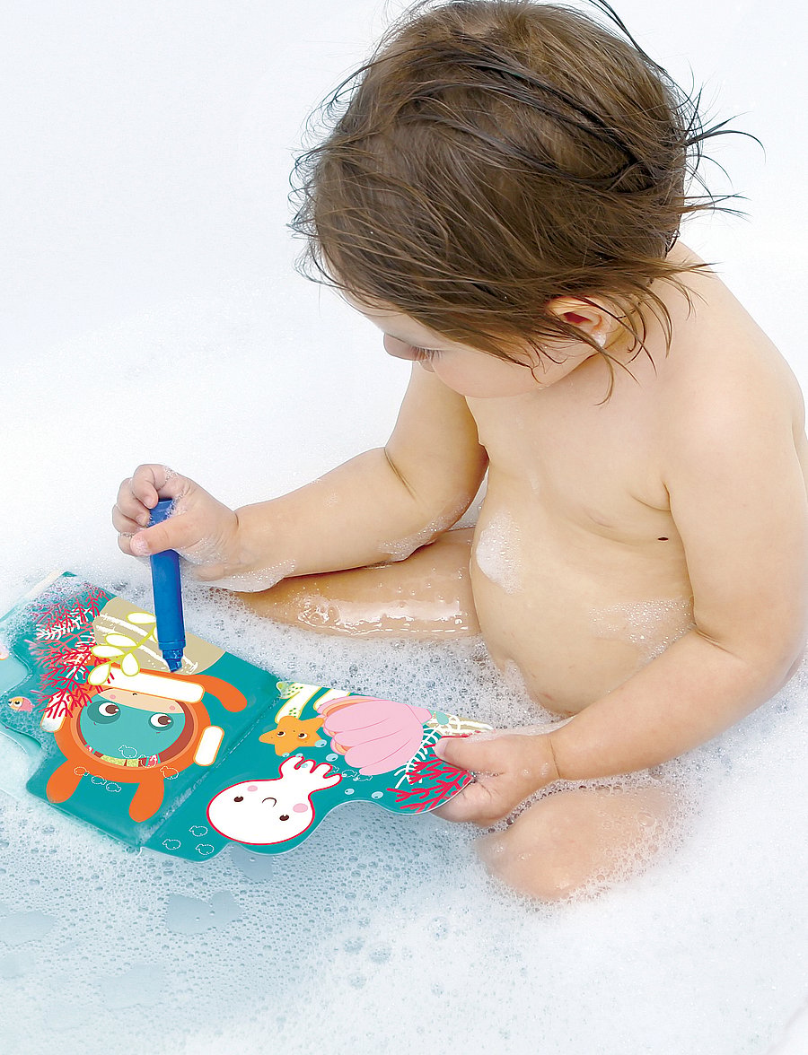 Ludi - Bath Coloring Book - baðtími - multicolor - 0