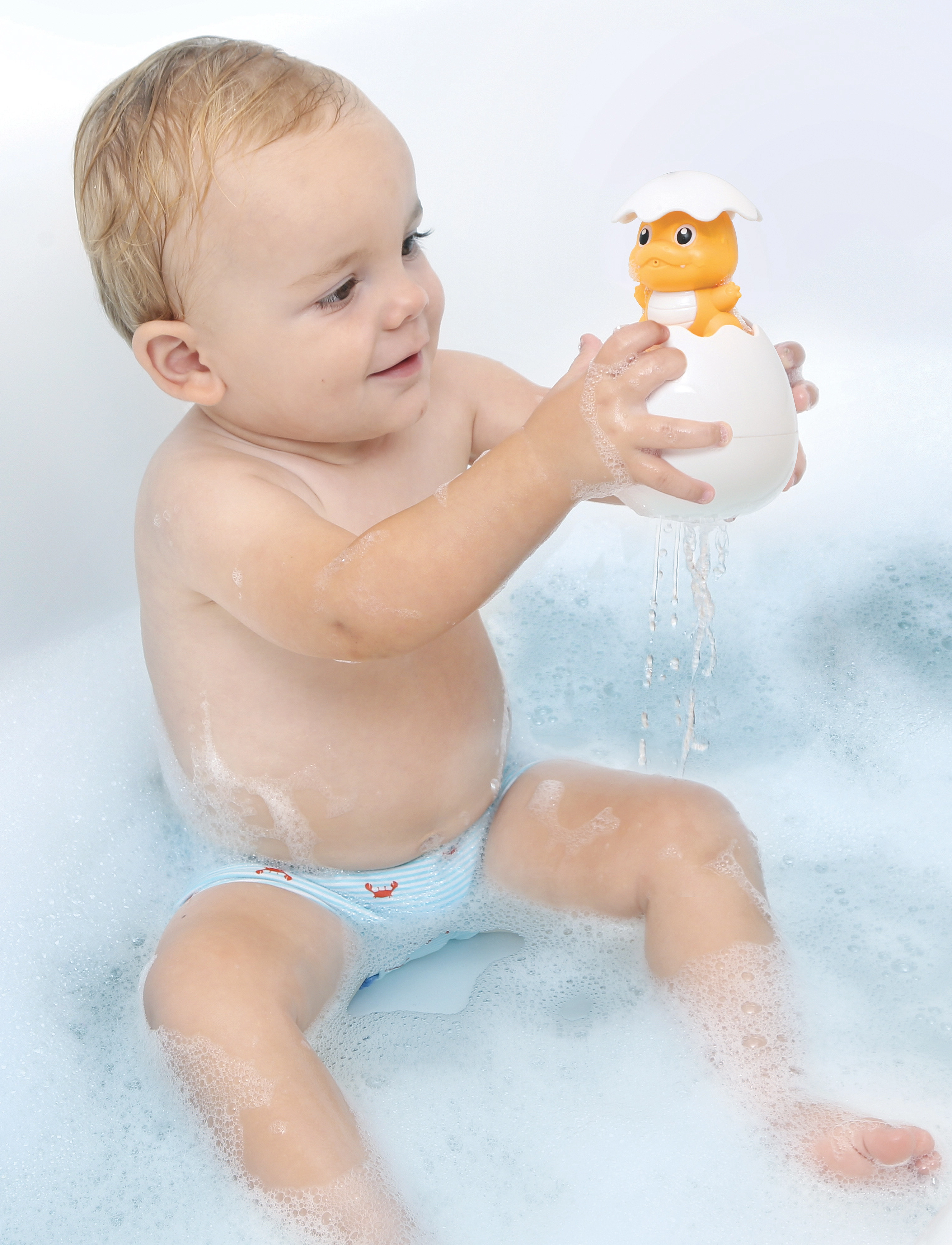 Ludi Magic Egg, One Size, Multi/patterned, Bath & Water Legetøj > Bath Legetøj, Børn