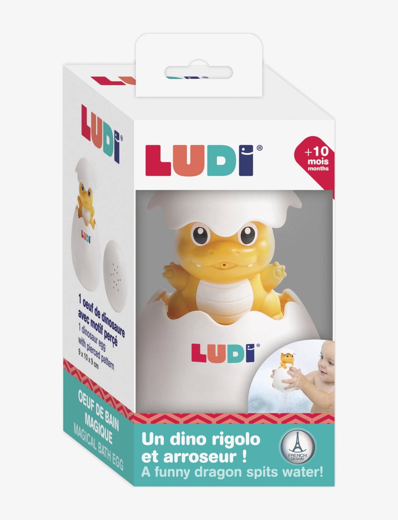 Ludi - Magic Egg - badleksaker - yellow - 3