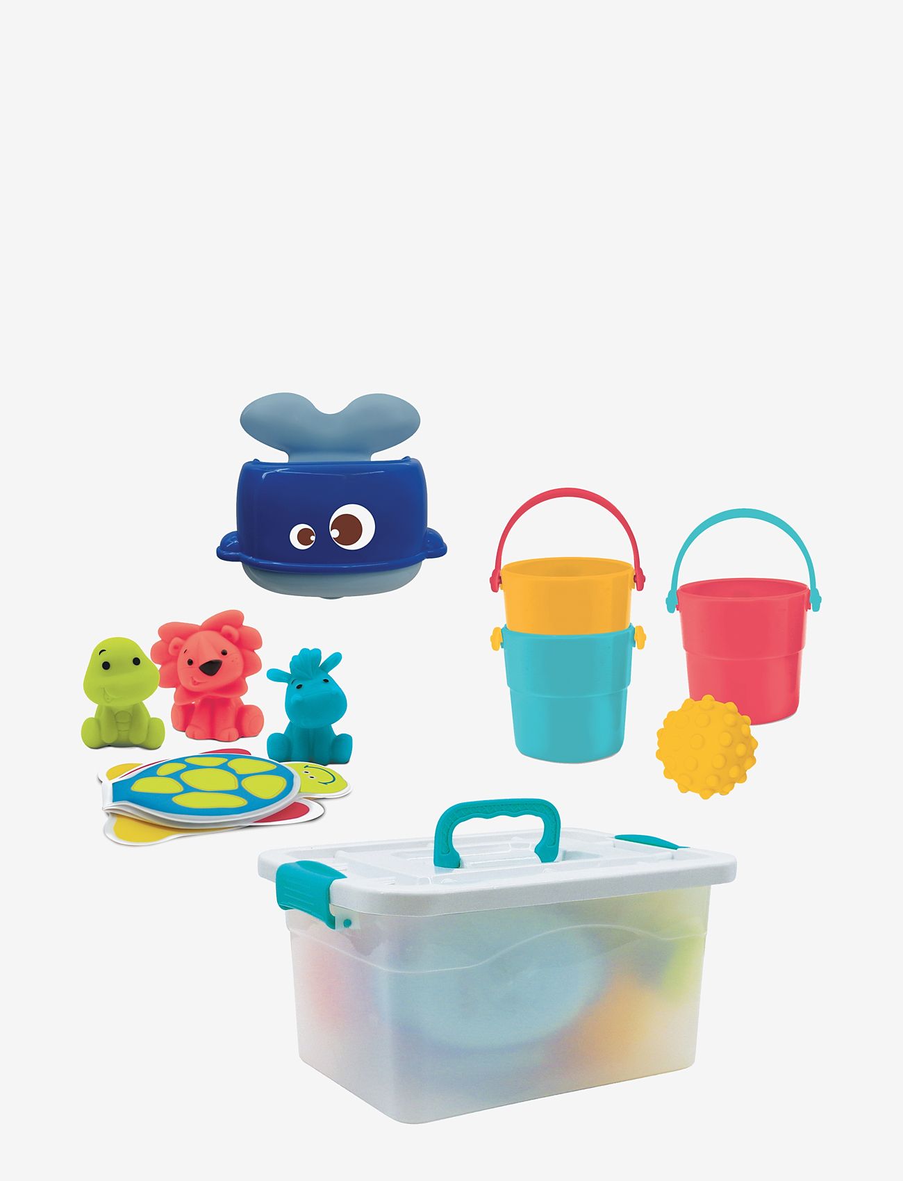 Ludi - Bath Toys Set - kylpylelut - multicolor - 1