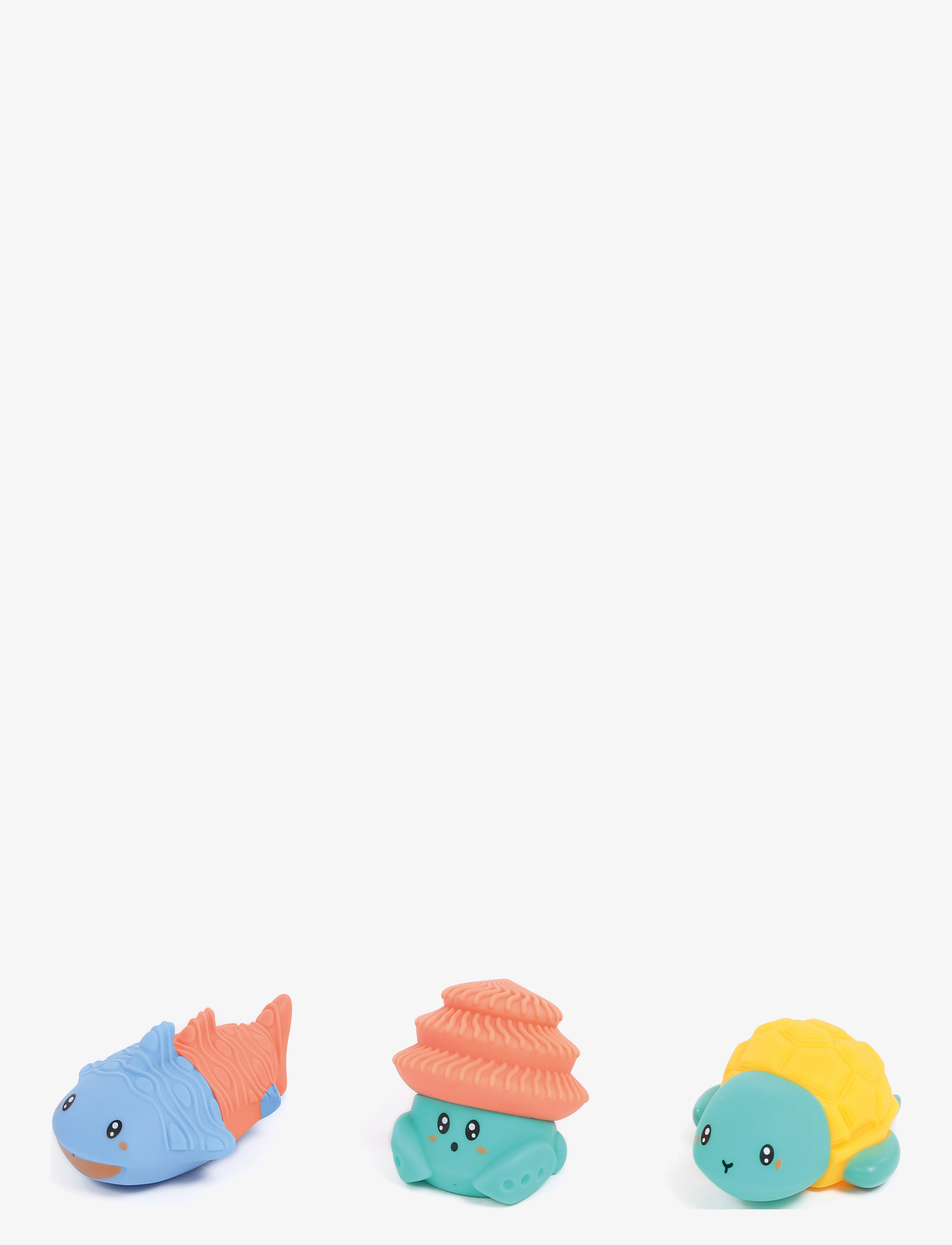 Bath animals - 3 pcs - MULTICOLOR