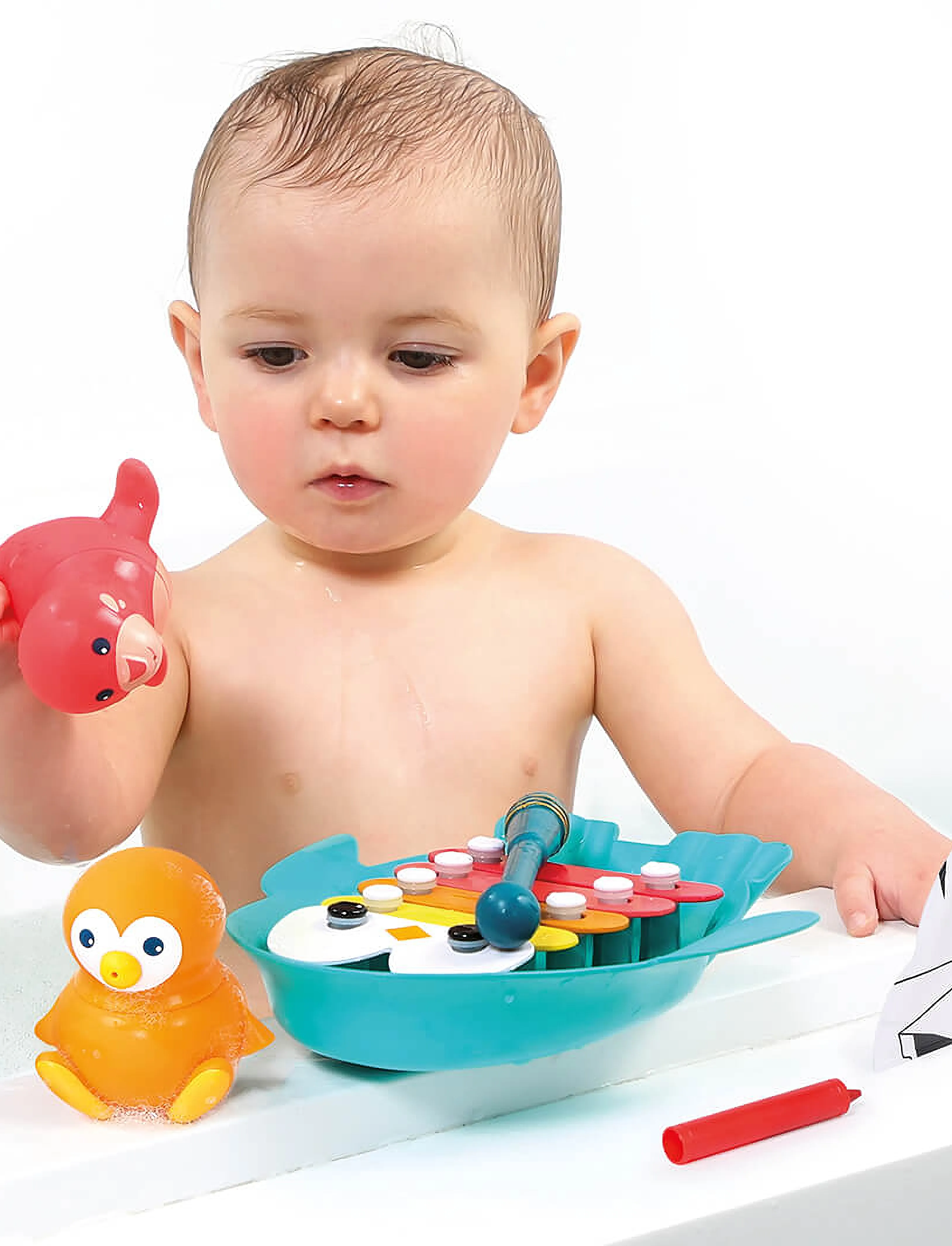 Ludi Arctic Bath Set, One Size, Multi/patterned, Bath & Water Legetøj > Bath Legetøj, Børn