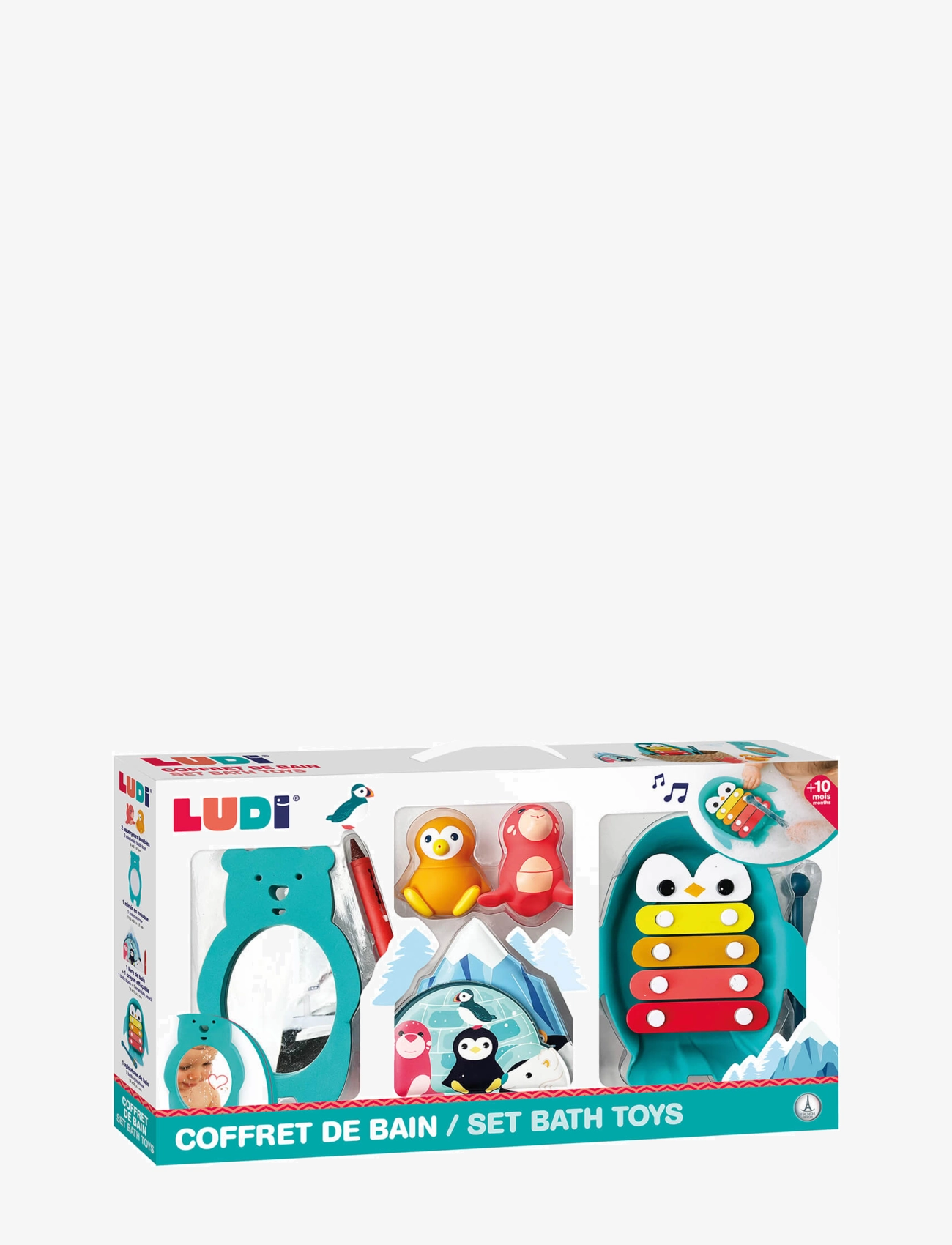 Ludi - Arctic Bath Set - baðleikföng - multicolor - 5