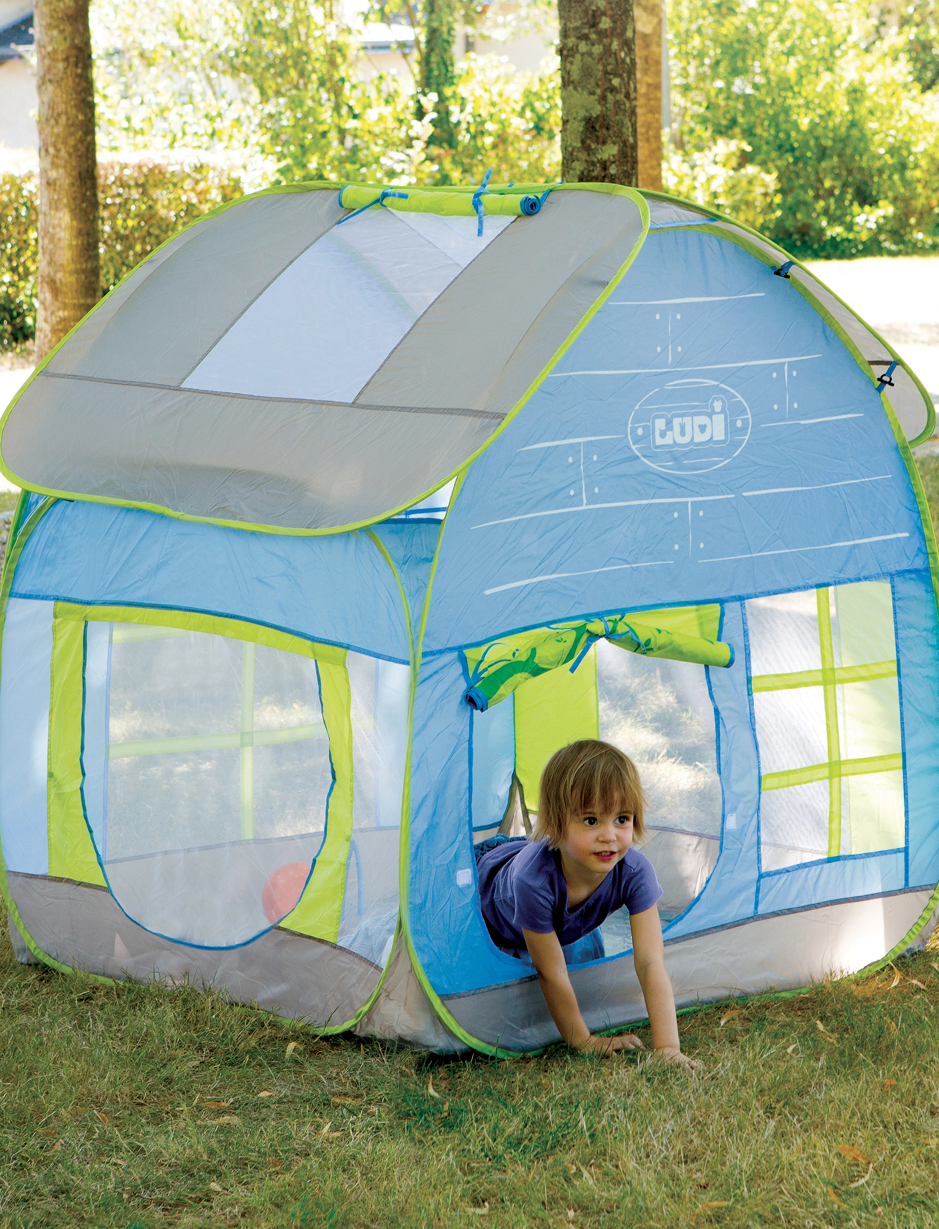 Ludi - Play tent - Hut - multicolor - 4