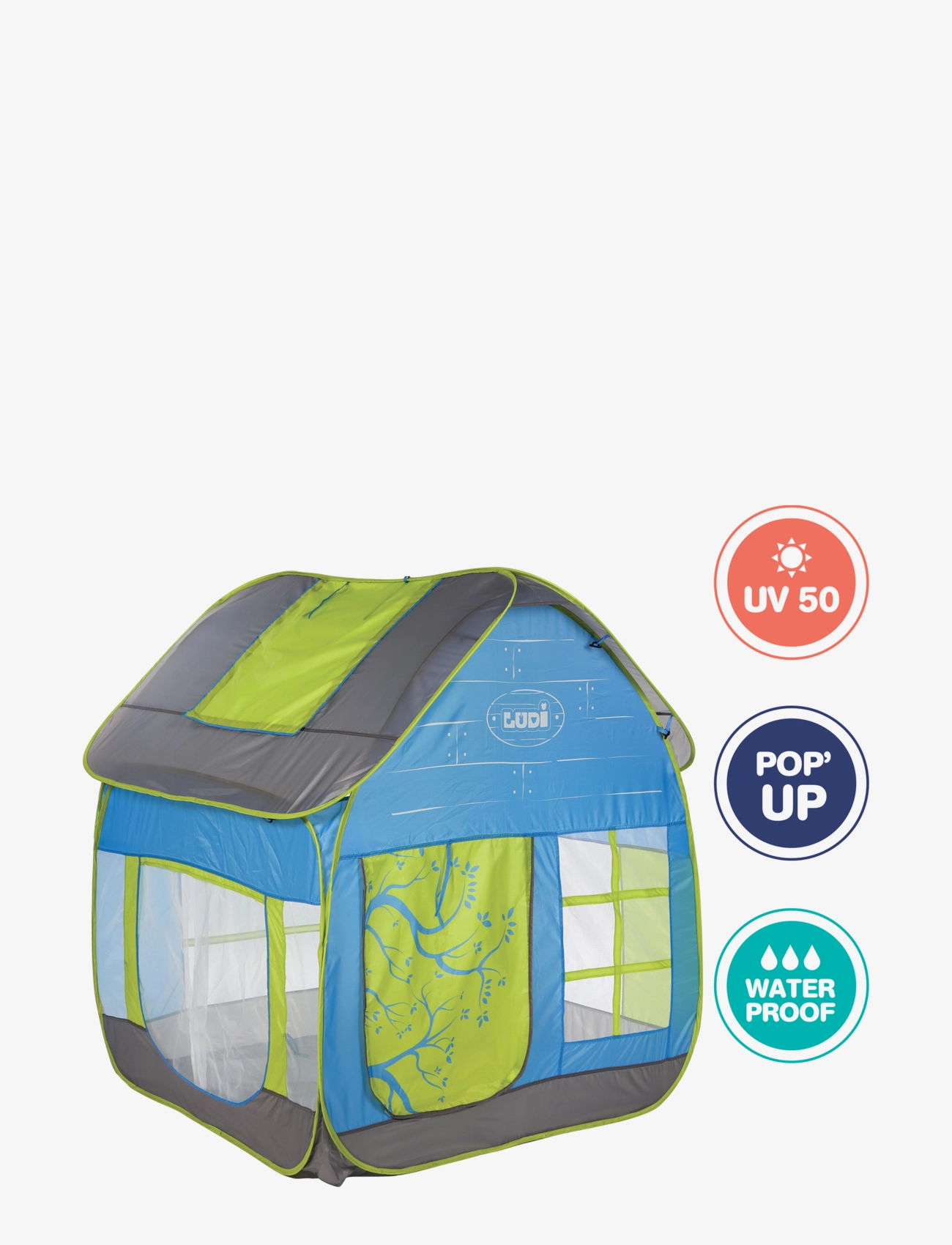 Ludi - Play tent - Hut - multicolor - 2