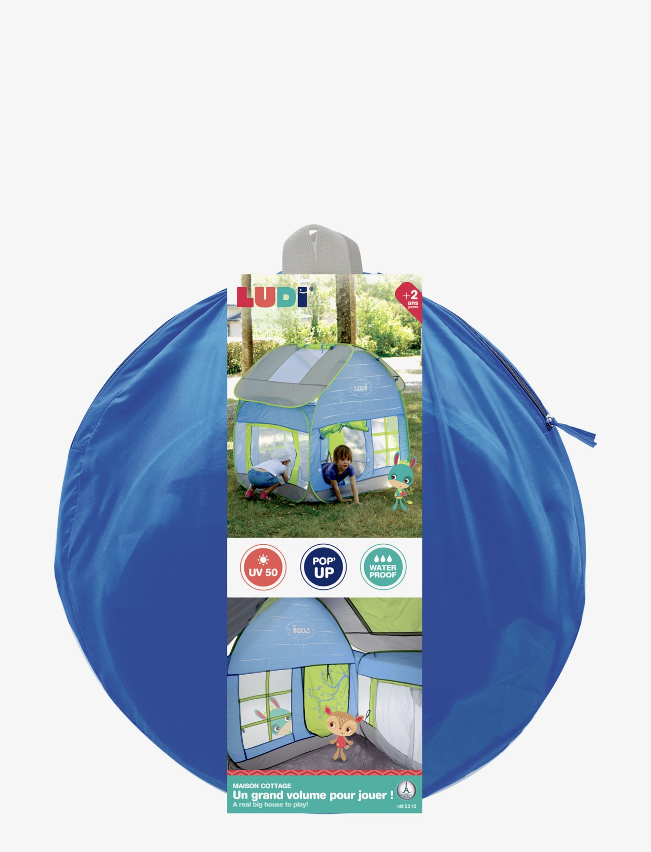 Ludi - Play tent - Hut - multicolor - 3