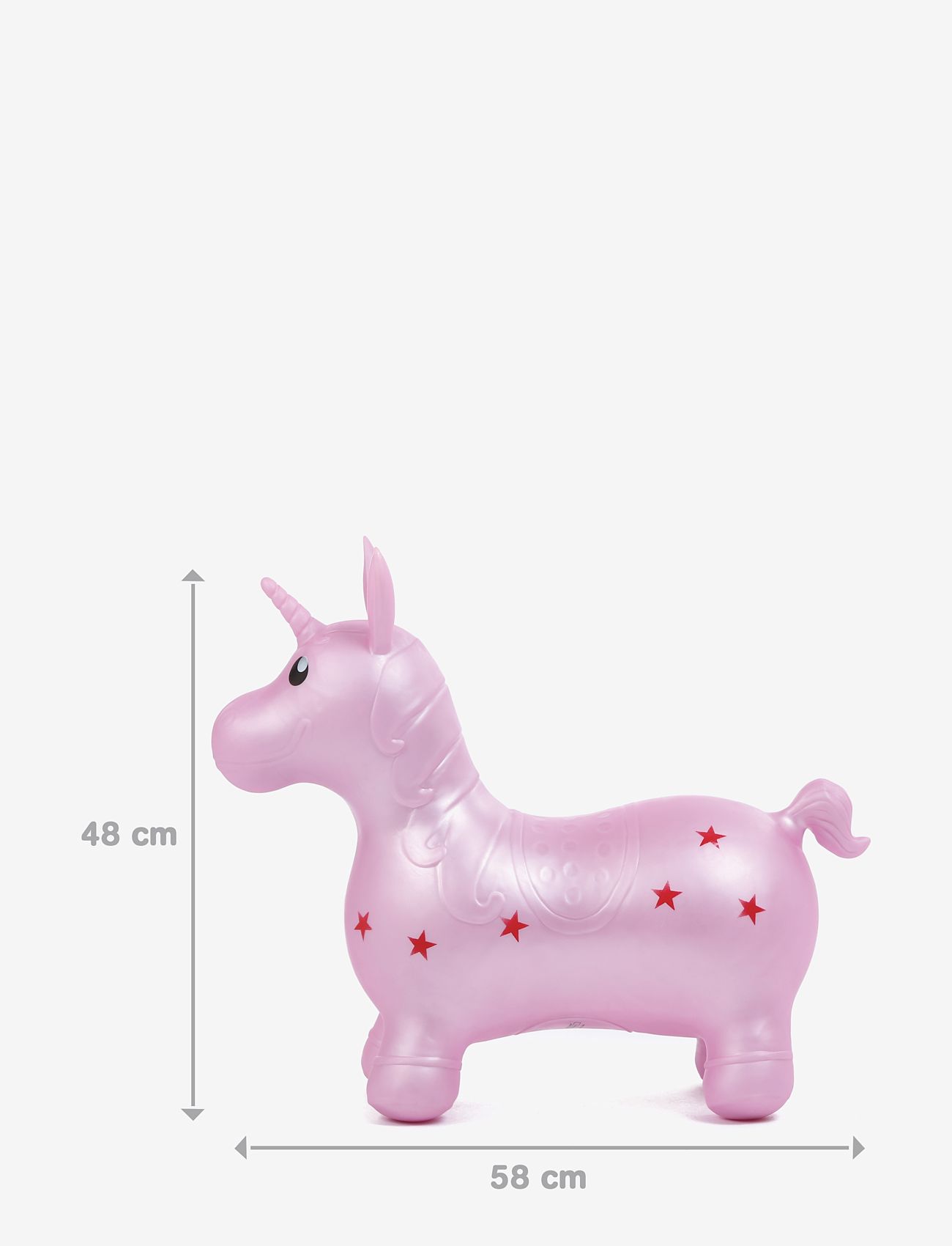 Ludi - Bouncy Animal - Unicorn - hoppdjur - pink - 2