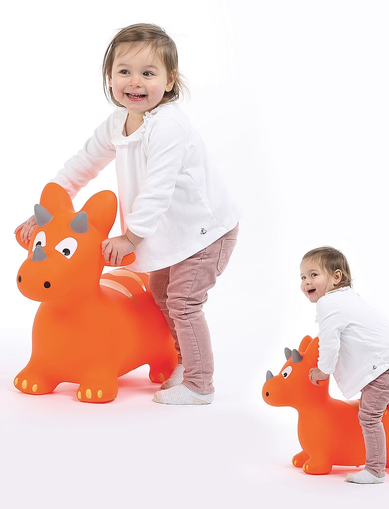 Ludi - Bouncy Animal - Dino - Útileikföng - orange - 4