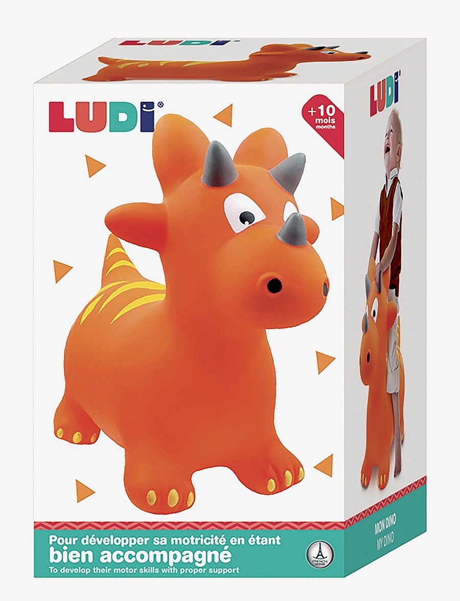 Ludi - Bouncy Animal - Dino - Útileikföng - orange - 3