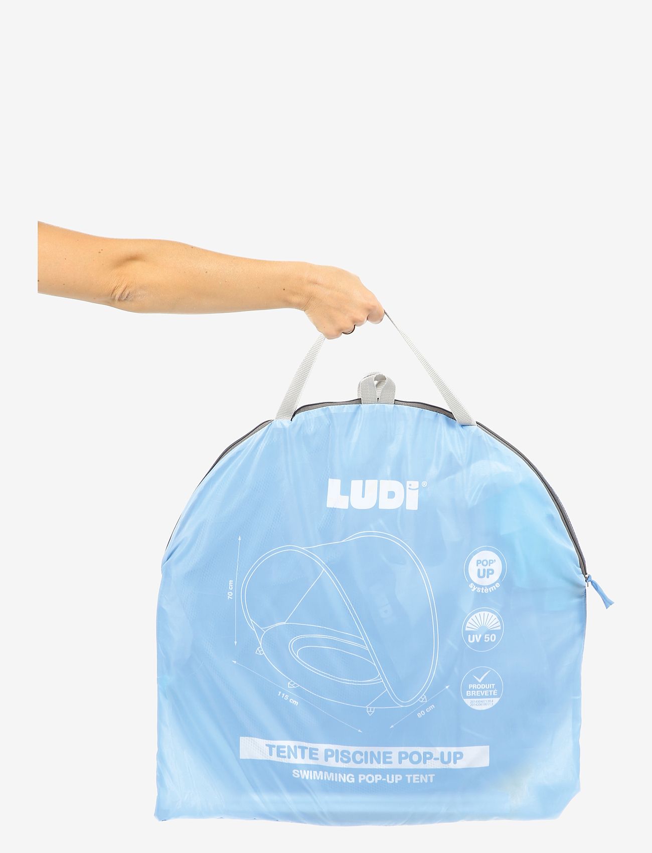 Ludi - Shade tent with pool - multicolor - 2