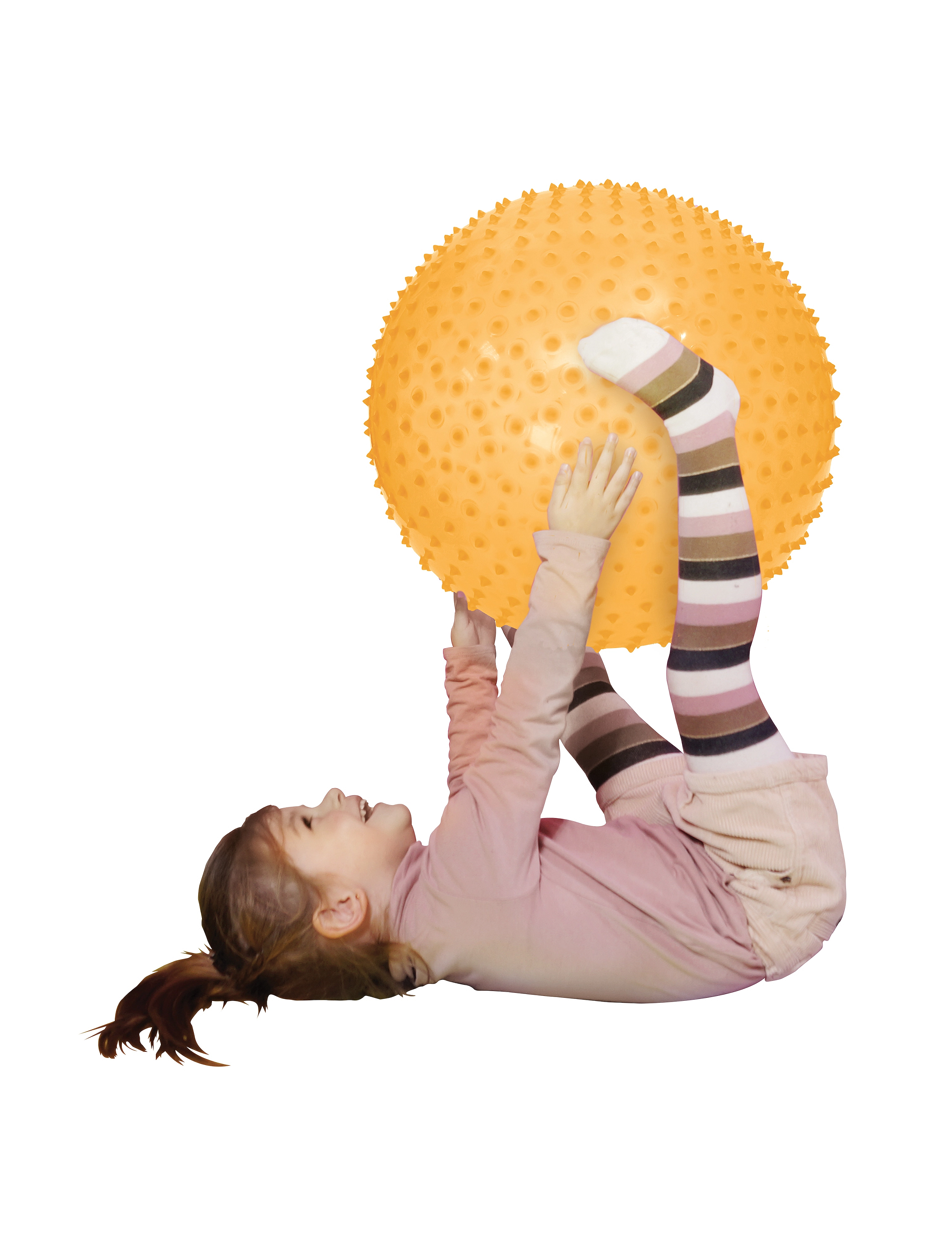 Ludi - Sensory ball - XXL - motorikleksaker - yellow - 3