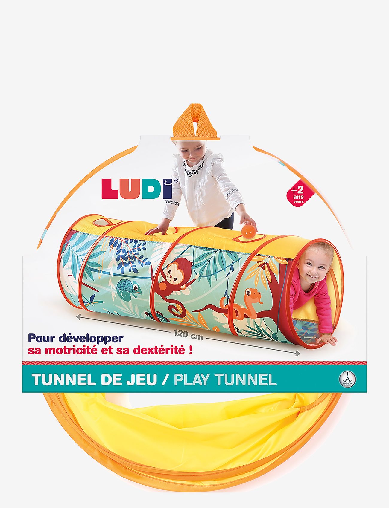 Ludi - Play tunnel - leikkitunnelit - multicolor - 2