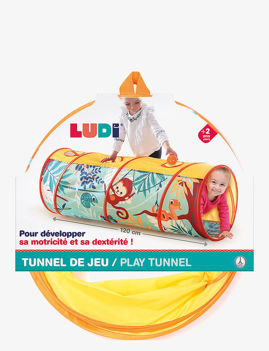 Ludi - Play tunnel - lektunnlar - multicolor - 2