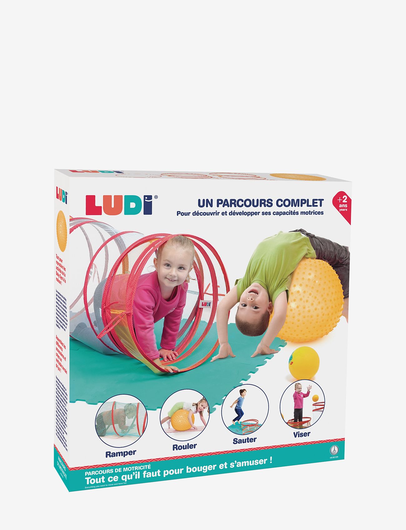 Ludi - Activity set - legetunneler - multicolor - 1