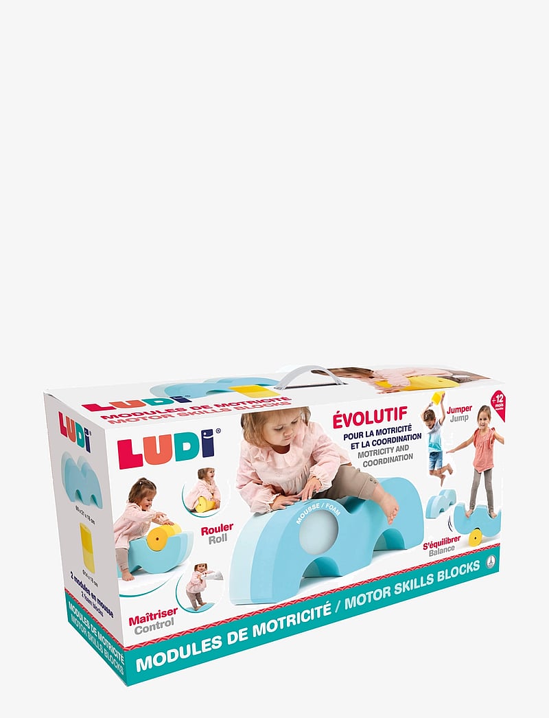 Ludi - Foam Motor Skills Blocks - kubbar - multicolor - 2