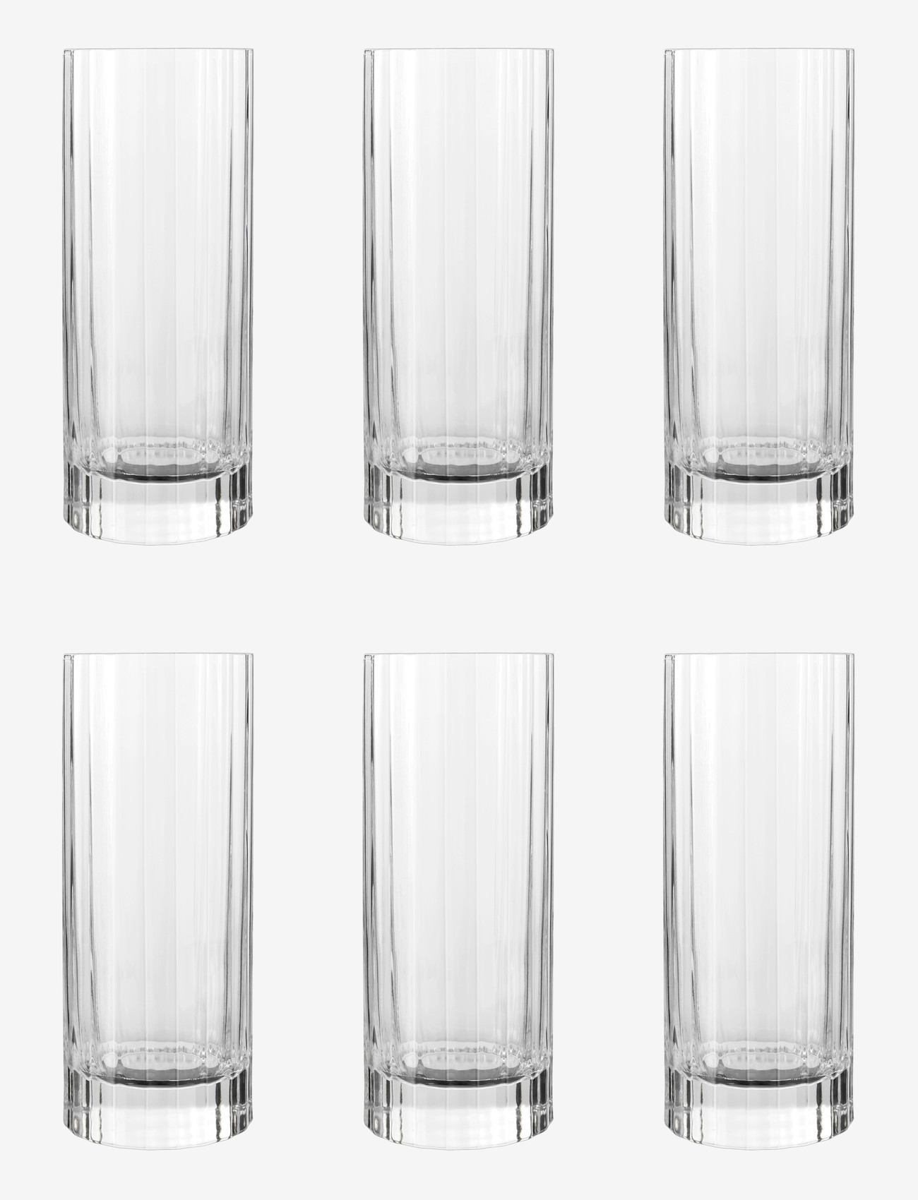 Luigi Bormioli - Juice glass/campari glass Bach 6 pcs - drinking glasses & tumblers - clear - 1