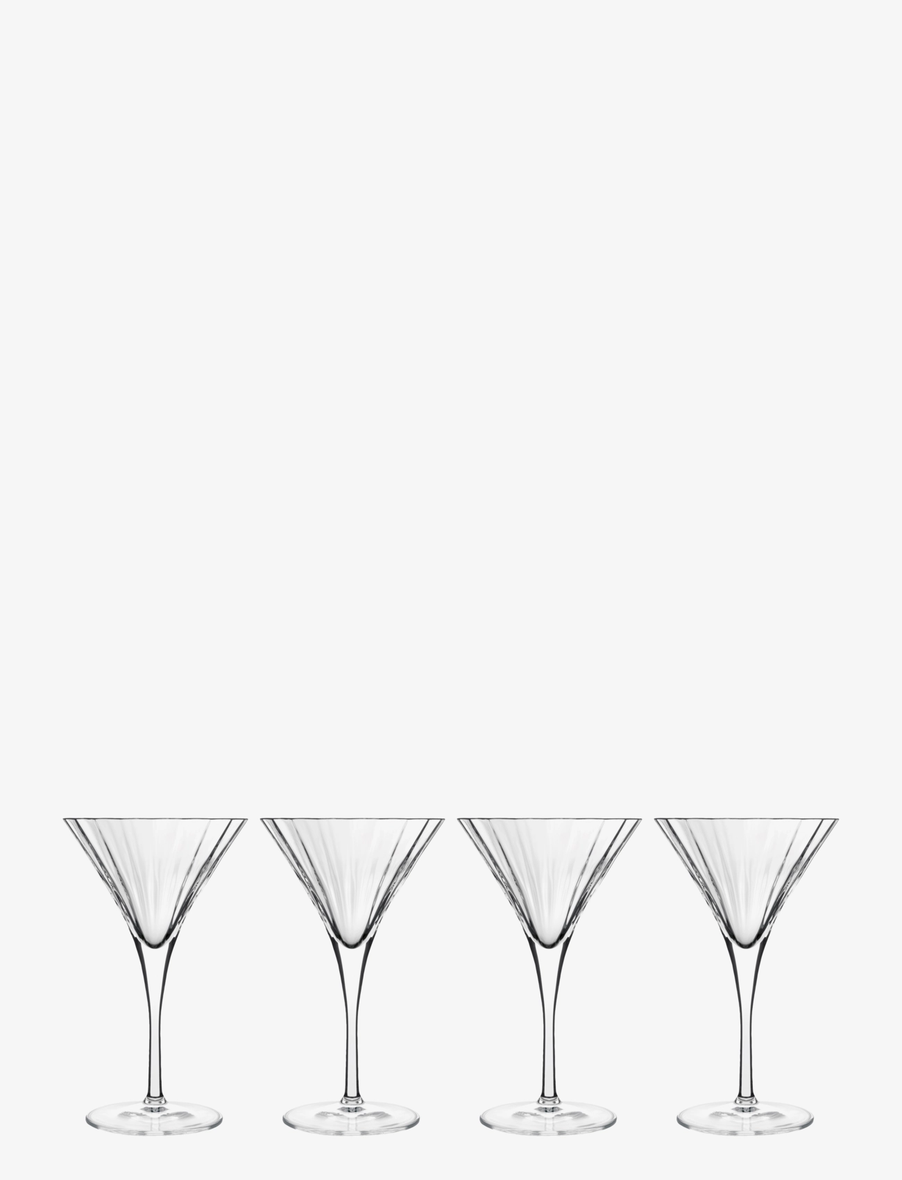 LUIGI BORMIOLI Martiniglas/Cocktailglas Bach 4 Stk. TRANSPARENT - 26 Cl - Unisex