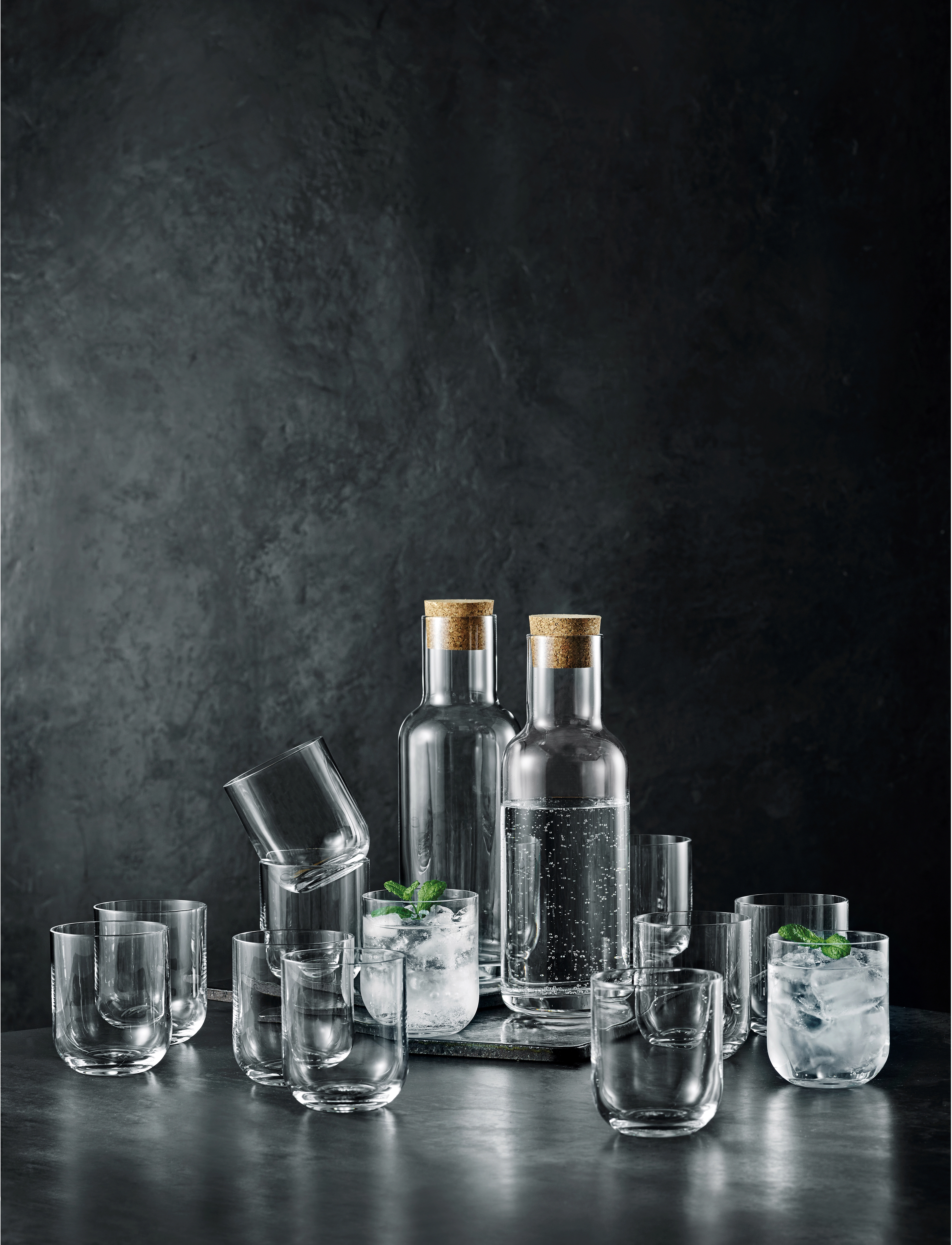 Luigi Bormioli Karaffel Med Korkprop Sublime, 1 liter, Nude, Kander & Karafler > Vandkarafler & Kander, Unisex