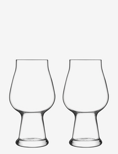 Ölglas stout/porter Birrateque 60 cl 2 st Klar, Luigi Bormioli