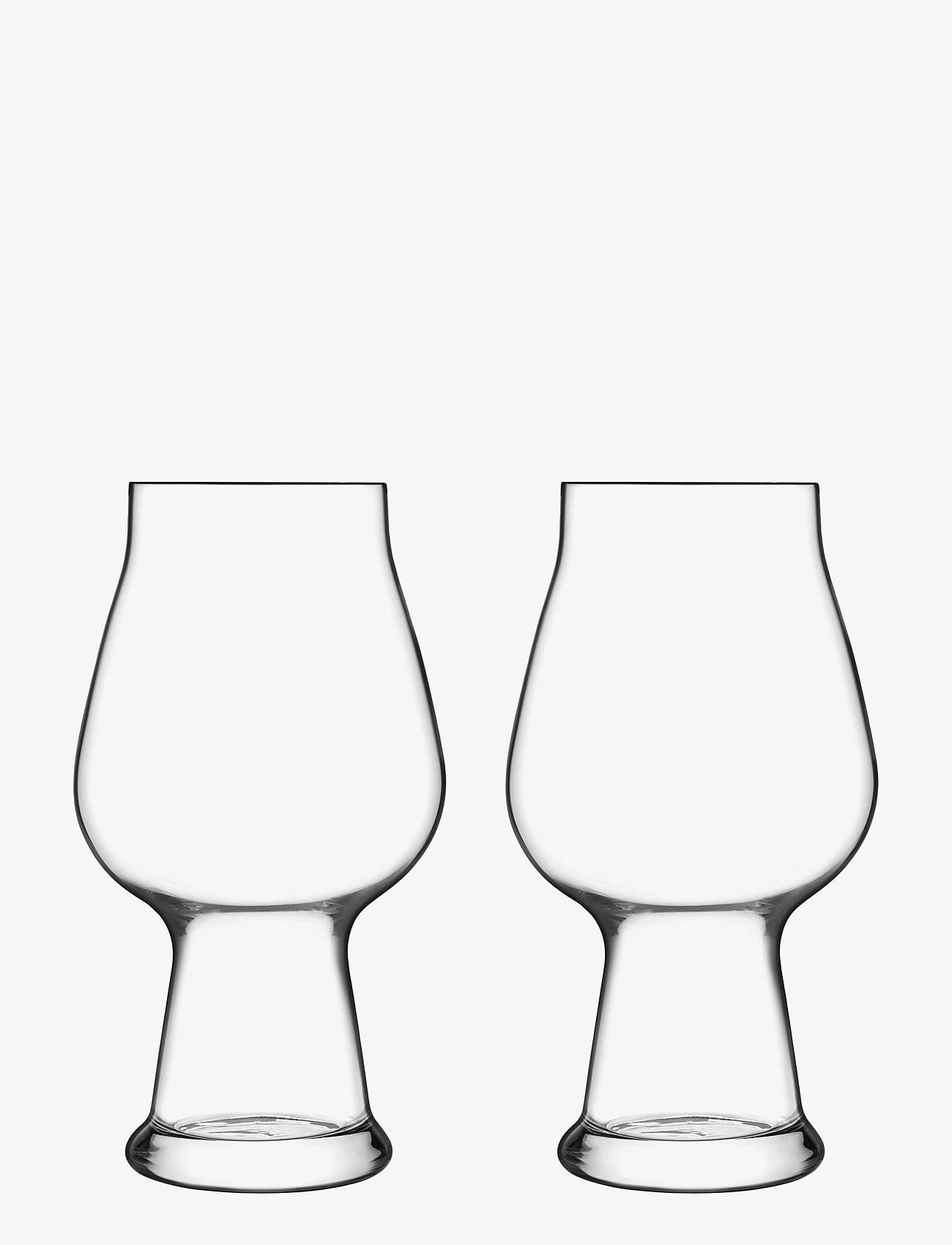 Luigi Bormioli Ølglas Stout/Porter Birrateque 60 Cl 2 Stk. Klar - Nude - 60 CL