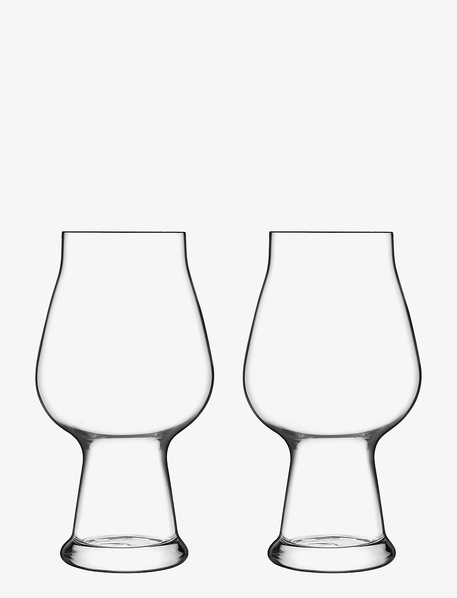 Luigi Bormioli - beer glass stout/porter Birrateque 60 cl 9,5 x 17,8 cm 2 pcs - Õlleklaasid - transparen - 0