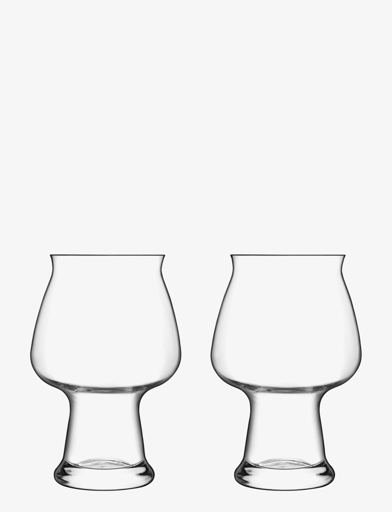 Luigi Bormioli Ölglas stout/porter birrateque 60 cl 2 st klar - Ölglas - TRANSPAREN / clear