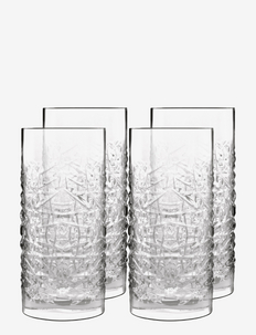 Beer Glass/Long Drink Glass Mixology Textures, Luigi Bormioli