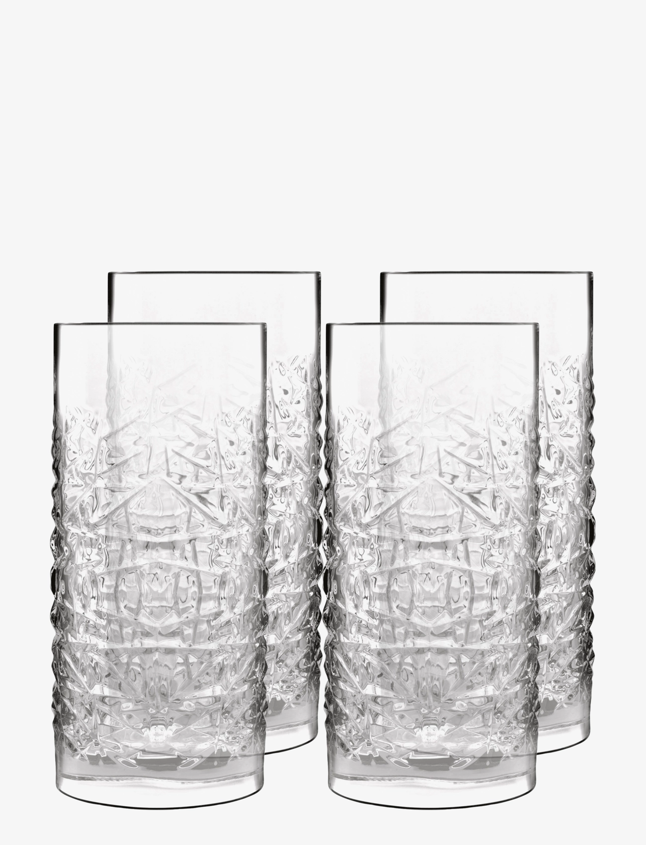 Luigi Bormioli Ölglas/longdrinkglas mixology textures - Glas - TRANSPAREN / clear