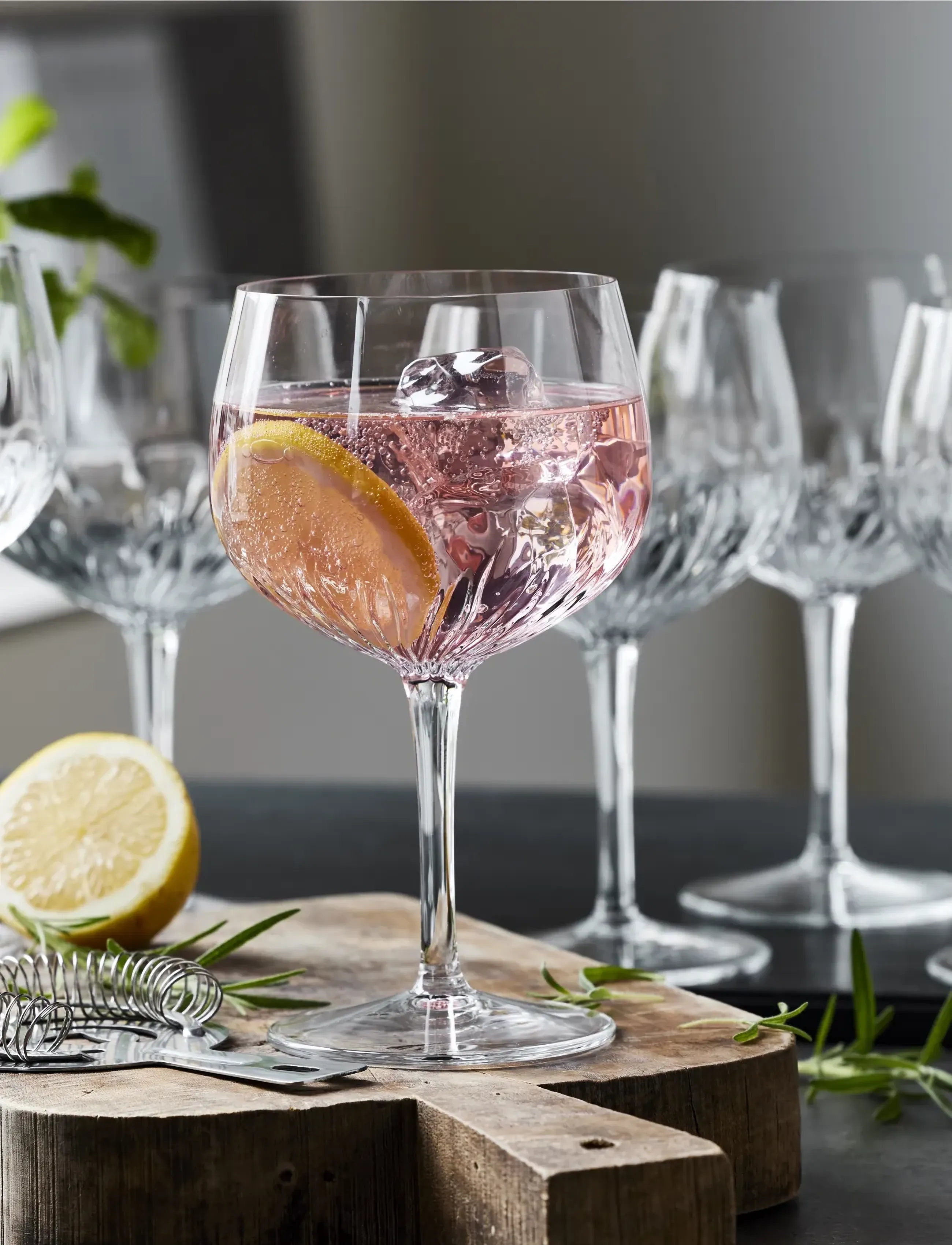 Luigi Bormioli Spansk Gin & Tonic-Glas Mixology 80 Cl, CL x 12.4, Glass, Nackt - Homeware