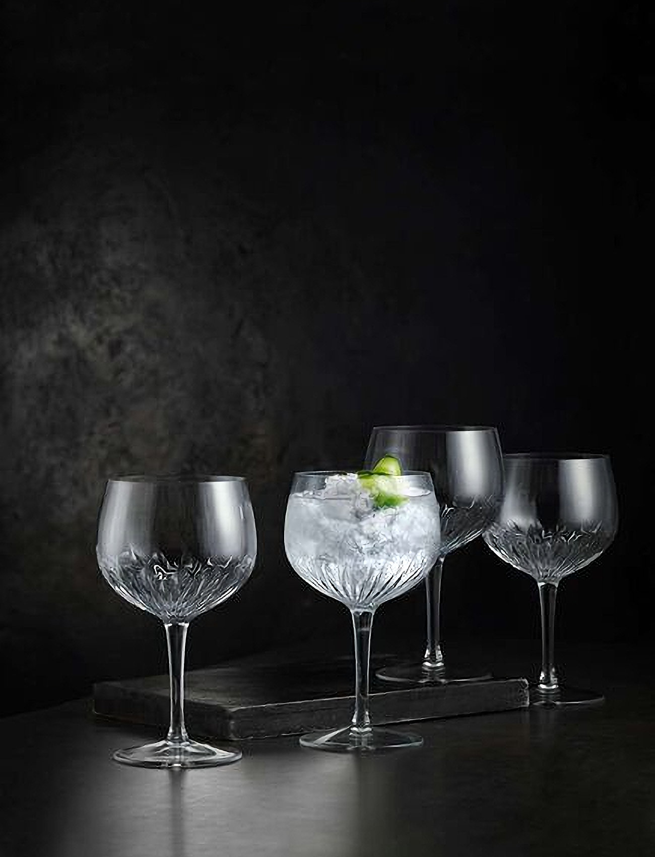 Luigi Bormioli - Spanska gin & tonic-glas Mixology - martiniglas & cocktailglas - transparen - 1