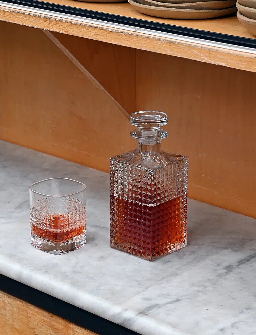 Luigi Bormioli - Carafe Elixir 75 cl 8,5 x 8,5 x 20,7 cm Clear Sodalime glas - osta hinna alusel - transparen - 0