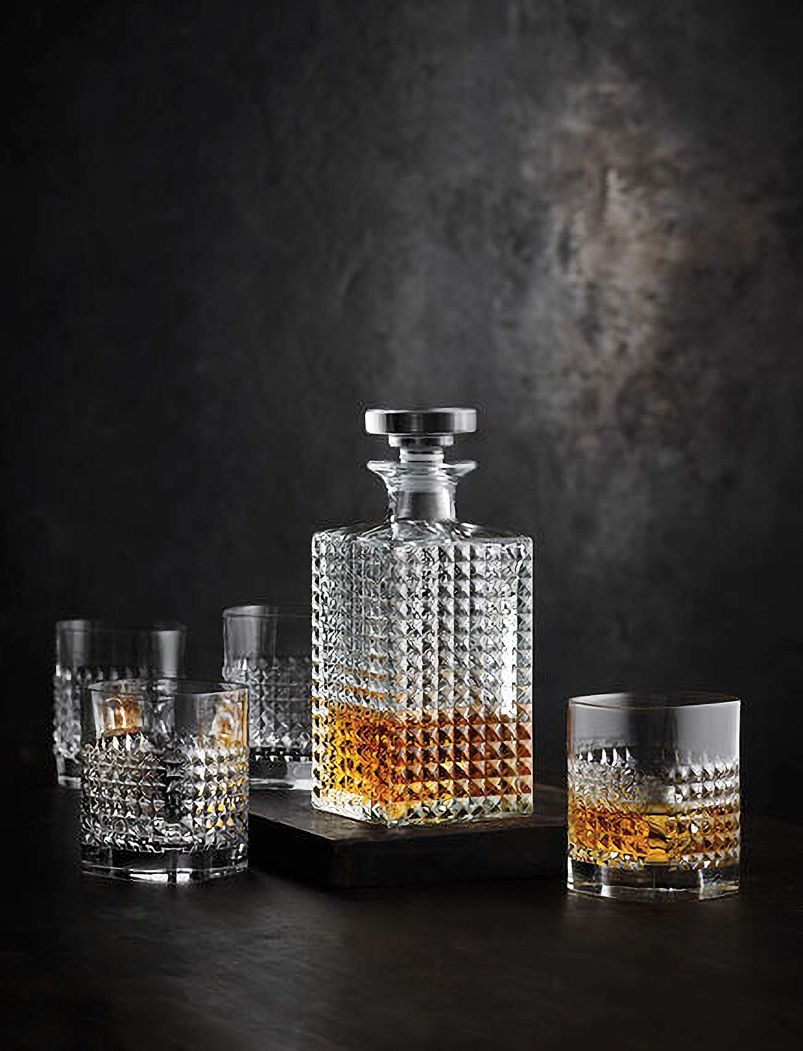 Luigi Bormioli Whiskysæt Elixir 5 Dele, One Size, Glass, Nackt - Whiskey & Cognac Homeware