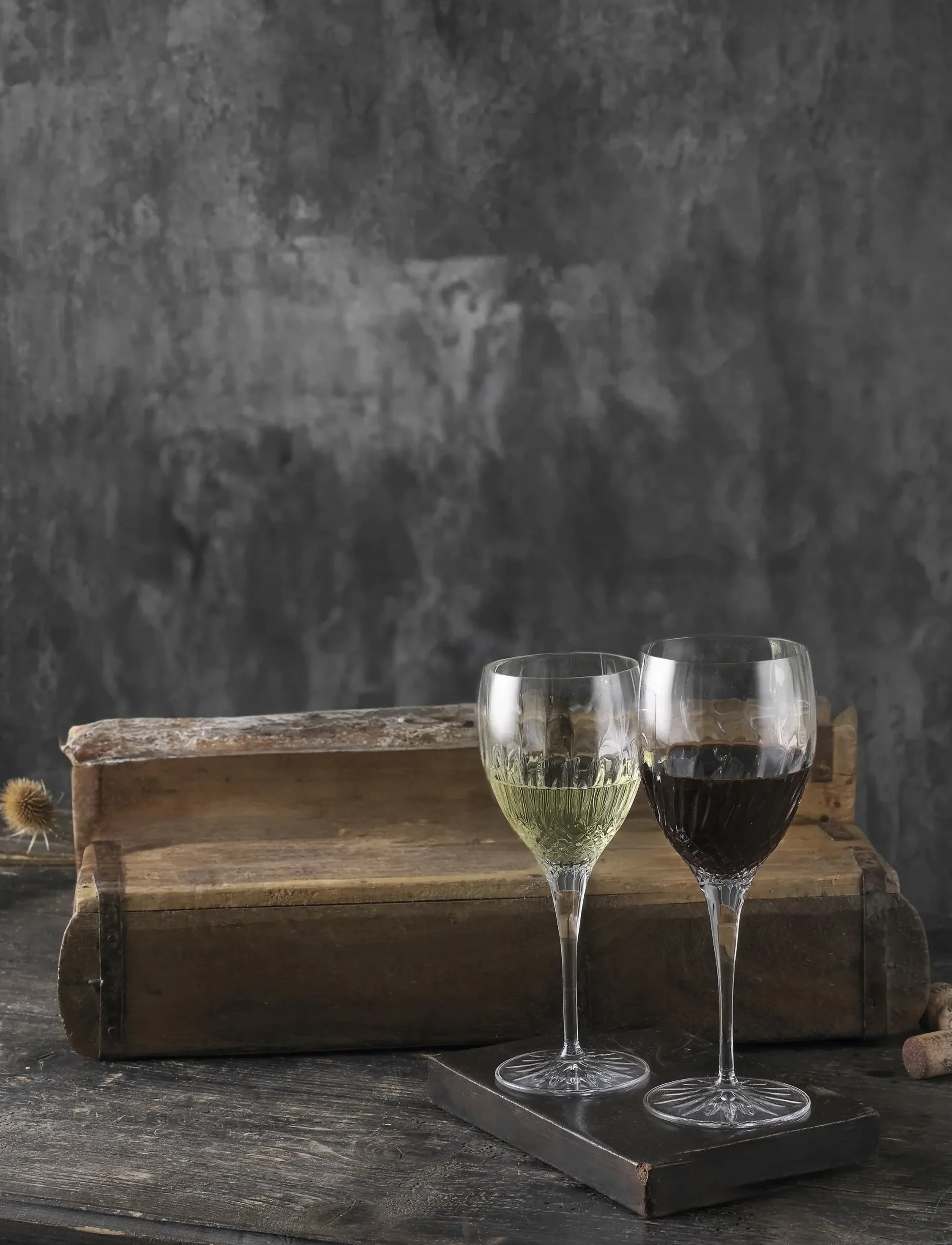 Luigi Bormioli Rødvinsglas Diamante 4 Stk., 52 CL, Wine Glass, Nackt - Red Glasses, Homeware