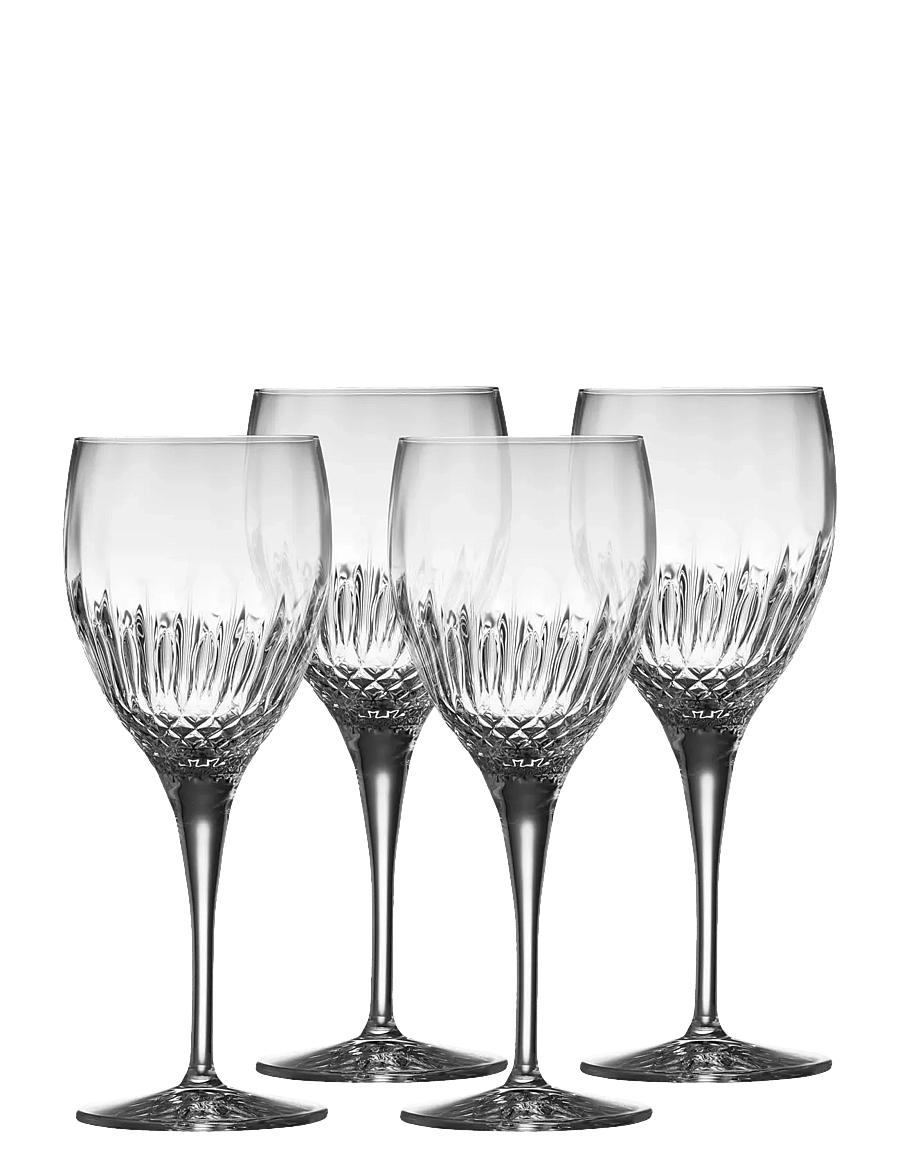 Luigi Bormioli - White wine glass Diamante 4 pcs - weißweingläser - transparent - 1
