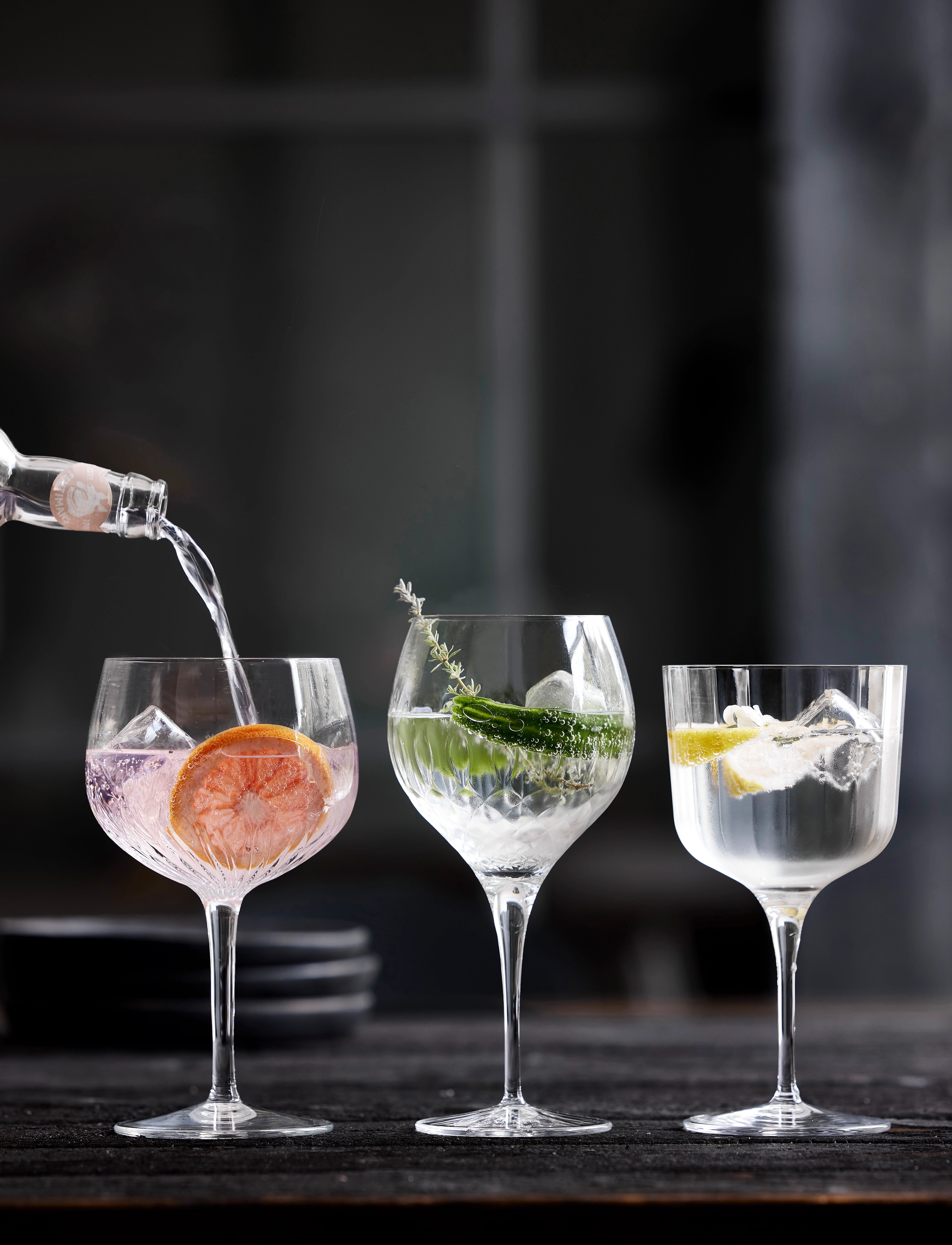 Luigi Bormioli - Spanish Gin & TonicGlass Diamante - kokteili- ja martiiniklaasid - clear - 4