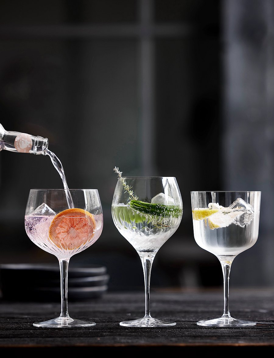 Luigi Bormioli - Spanish Gin & TonicGlass Diamante - cocktail & longdrinkgläser - clear - 4