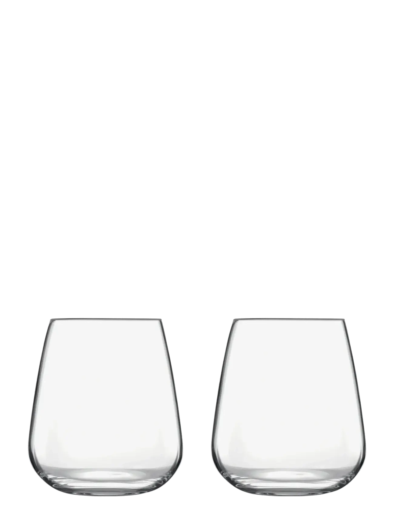 Water glass Talismano 45 cl 2 pcs. Clear