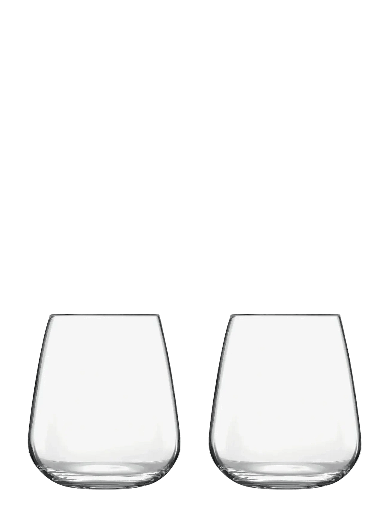 Water glass Talismano 45 cl 2 pcs. Clear