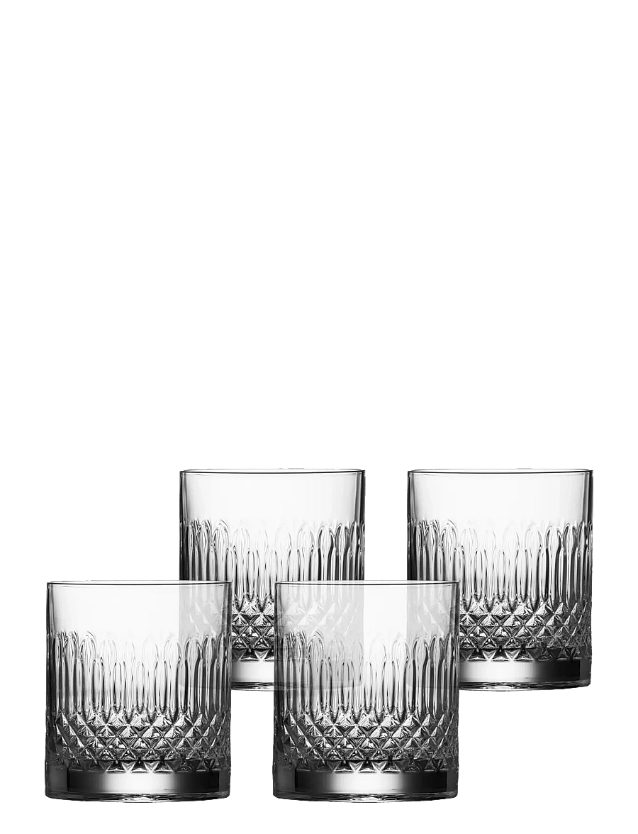 Luigi Bormioli - Water glass/whisky glass Diamante 4 pcs - whiskey- & cognacgläser und schwenker - transparent - 0
