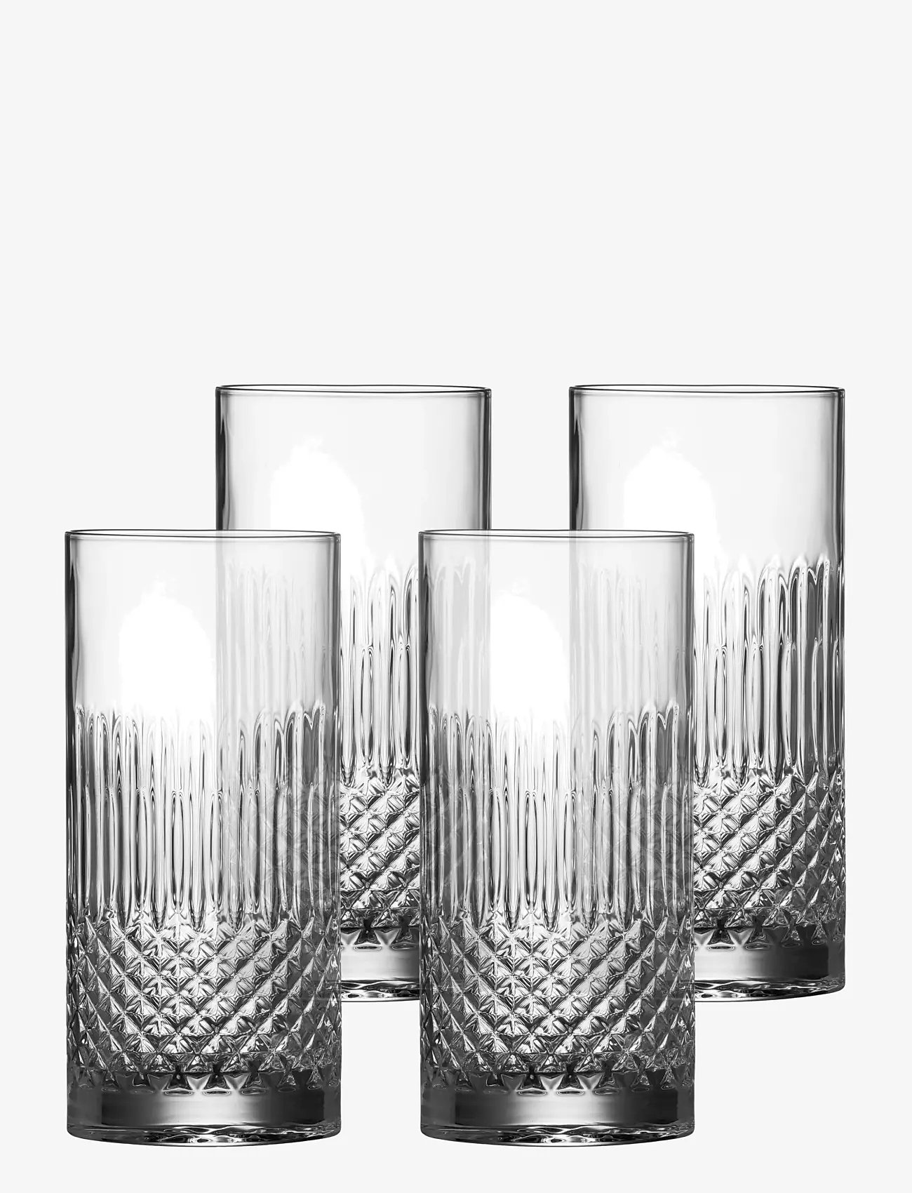 Luigi Bormioli - Beer glass/long drink glass Diamante  4 pcs - transparent - 0