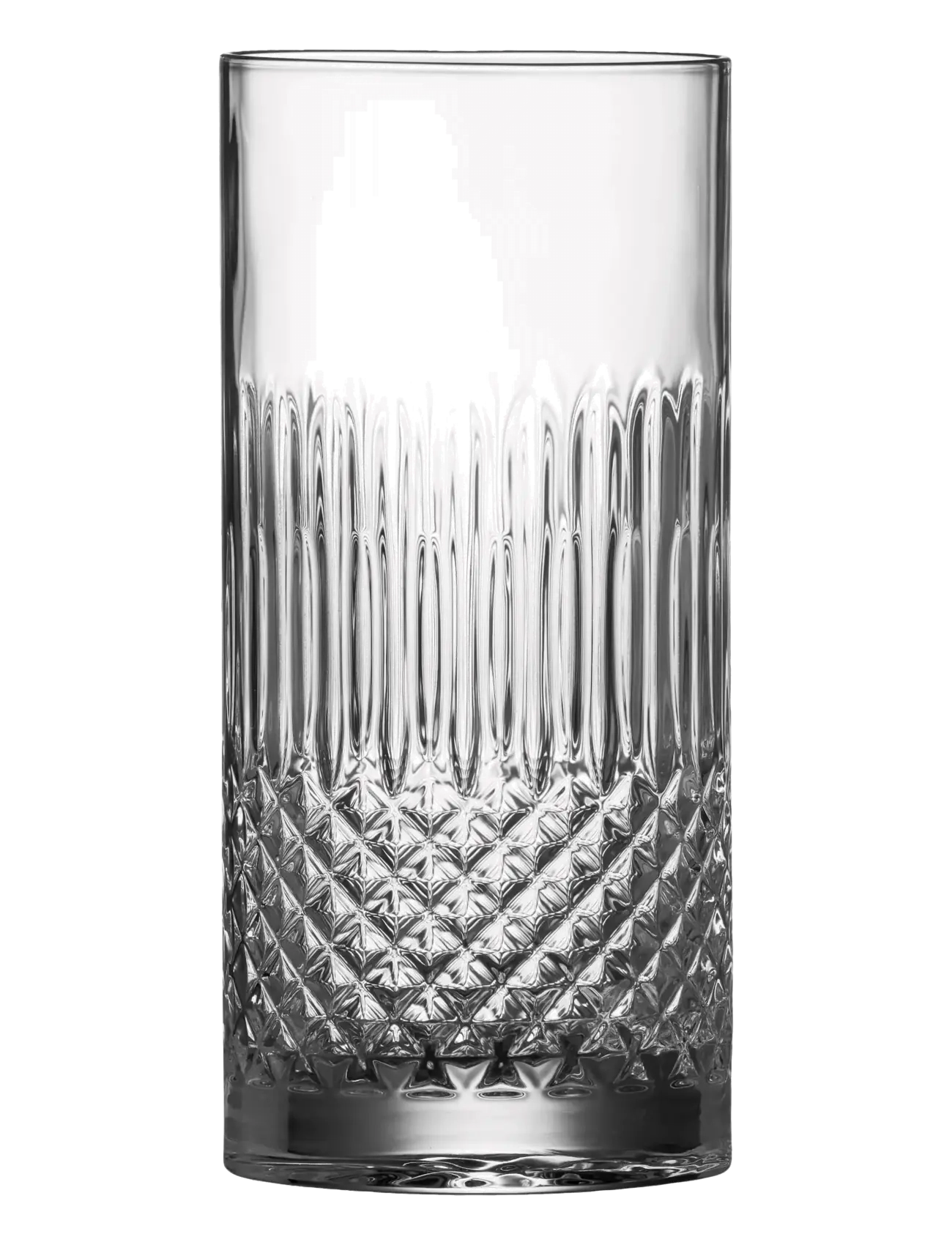Luigi Bormioli - Ølglas/longdrinkglas Diamante 4 stk. - drikkeglas - transparent - 1