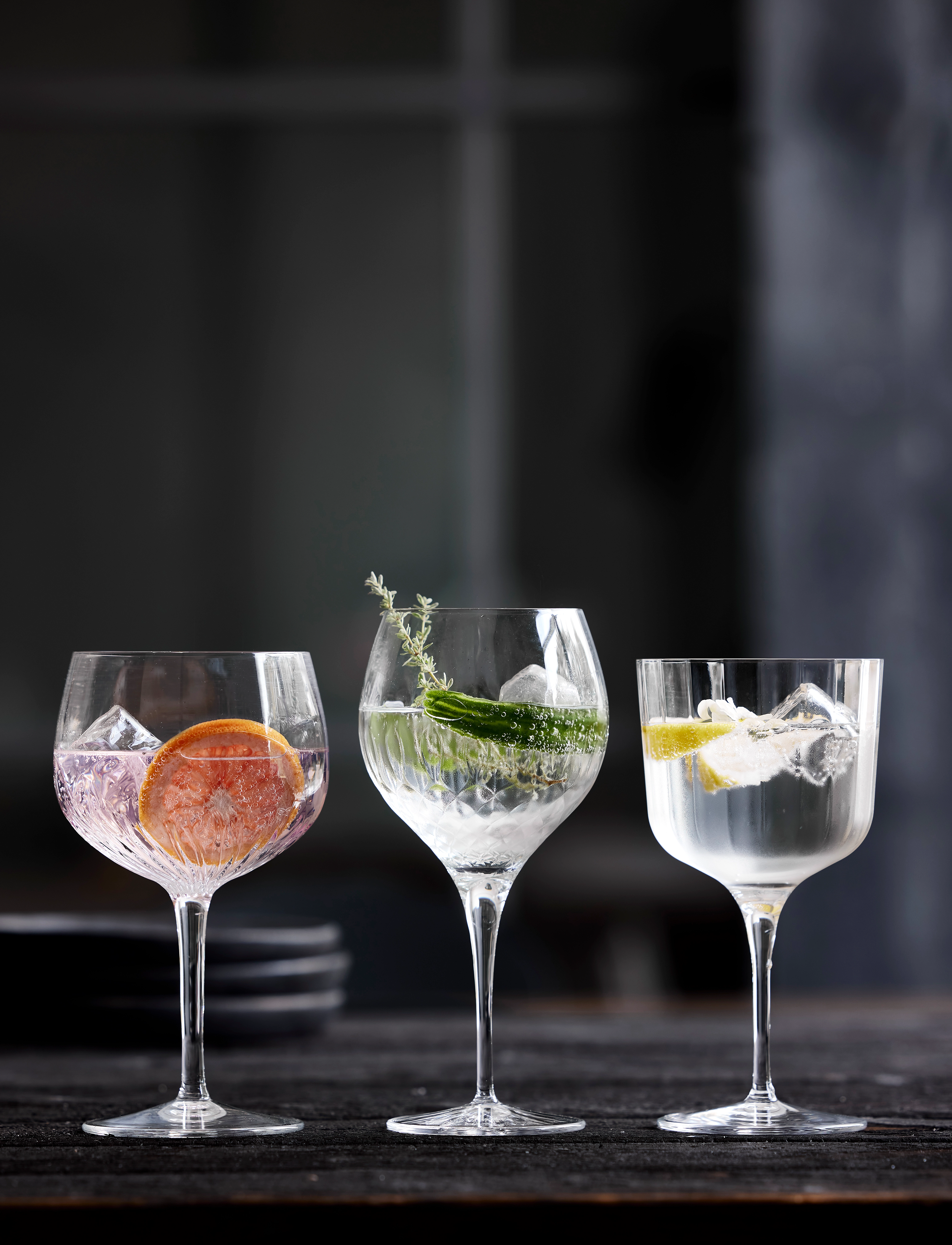 Luigi Bormioli - Gin & tonic glass Bach - cocktail & longdrinkgläser - clear - 3
