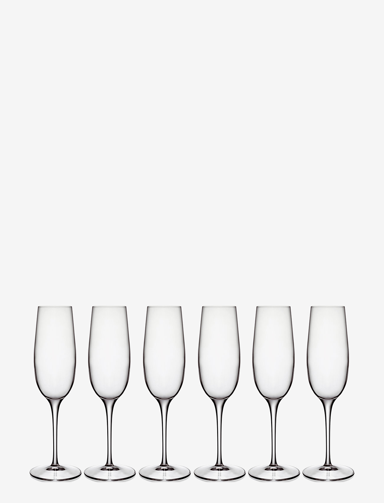 Luigi Bormioli - Champagneglas palace 23,5 cl 6 stk. klar - køb efter pris - transparen - 2