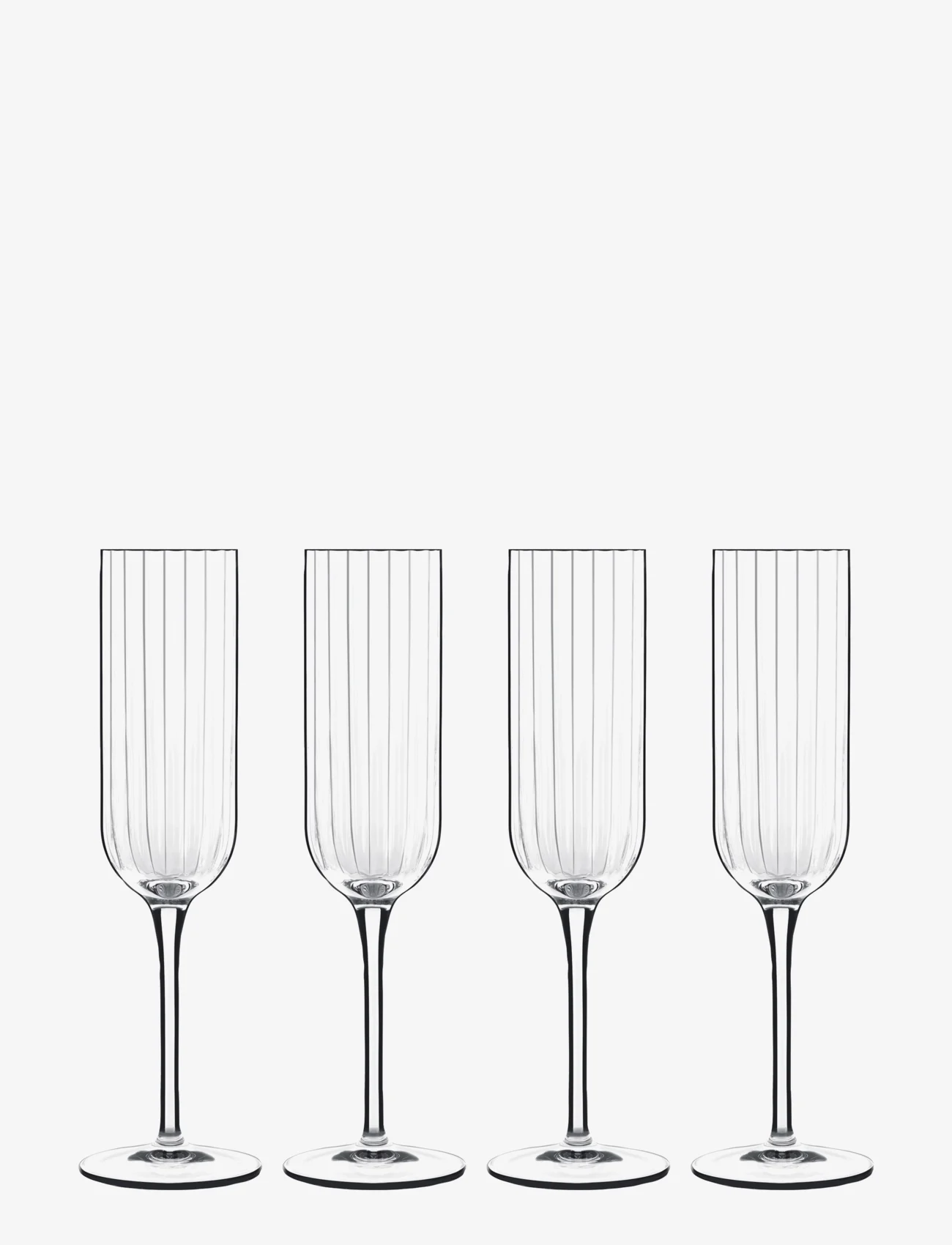Luigi Bormioli - Champagne glass Bach 4 pcs - champagne glasses - clear - 0