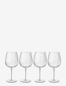 Gin & tonic glass burgundy Optica 4 pcs, Luigi Bormioli