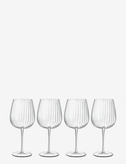 Luigi Bormioli - Gin & tonic glass burgundy Optica 4 pcs - kokteiļu un martini glāzes - transparen - 0