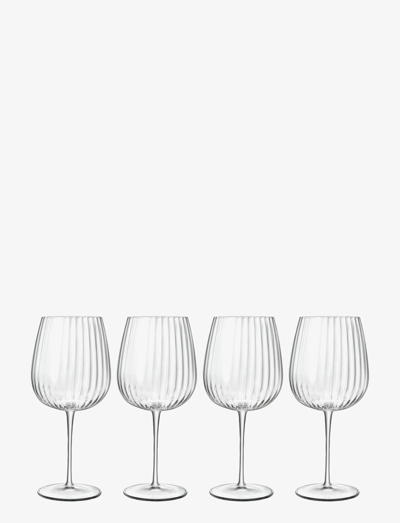 Luigi Bormioli Gin & tonic glas burgundy optica 4 st - Glas - TRANSPAREN / clear