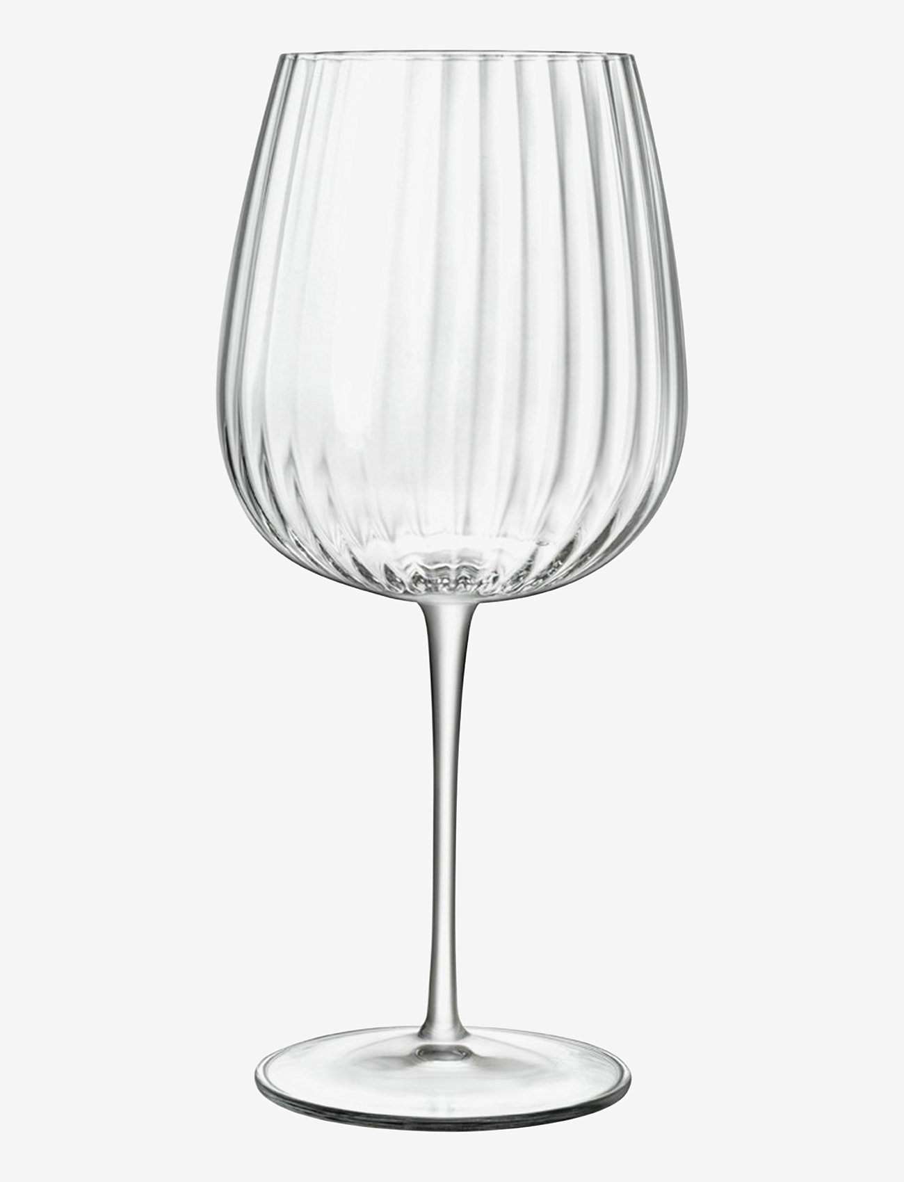 Luigi Bormioli - Gin & tonic glass burgundy Optica 4 pcs - cocktail & longdrinkgläser - transparen - 1