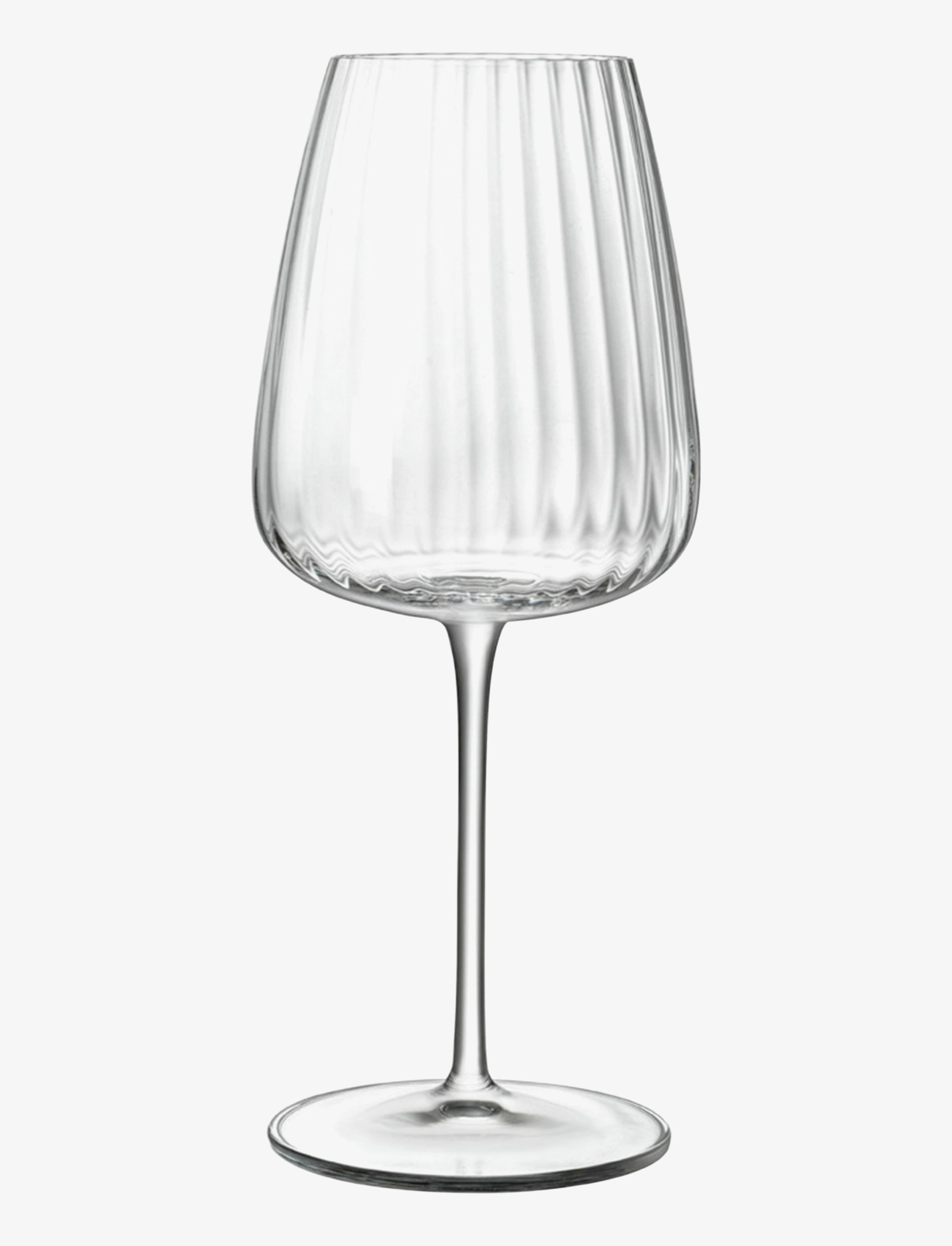 Luigi Bormioli - White wine glass Chardonnay Optica 4 pcs - verres à vin blanc - transparen - 1